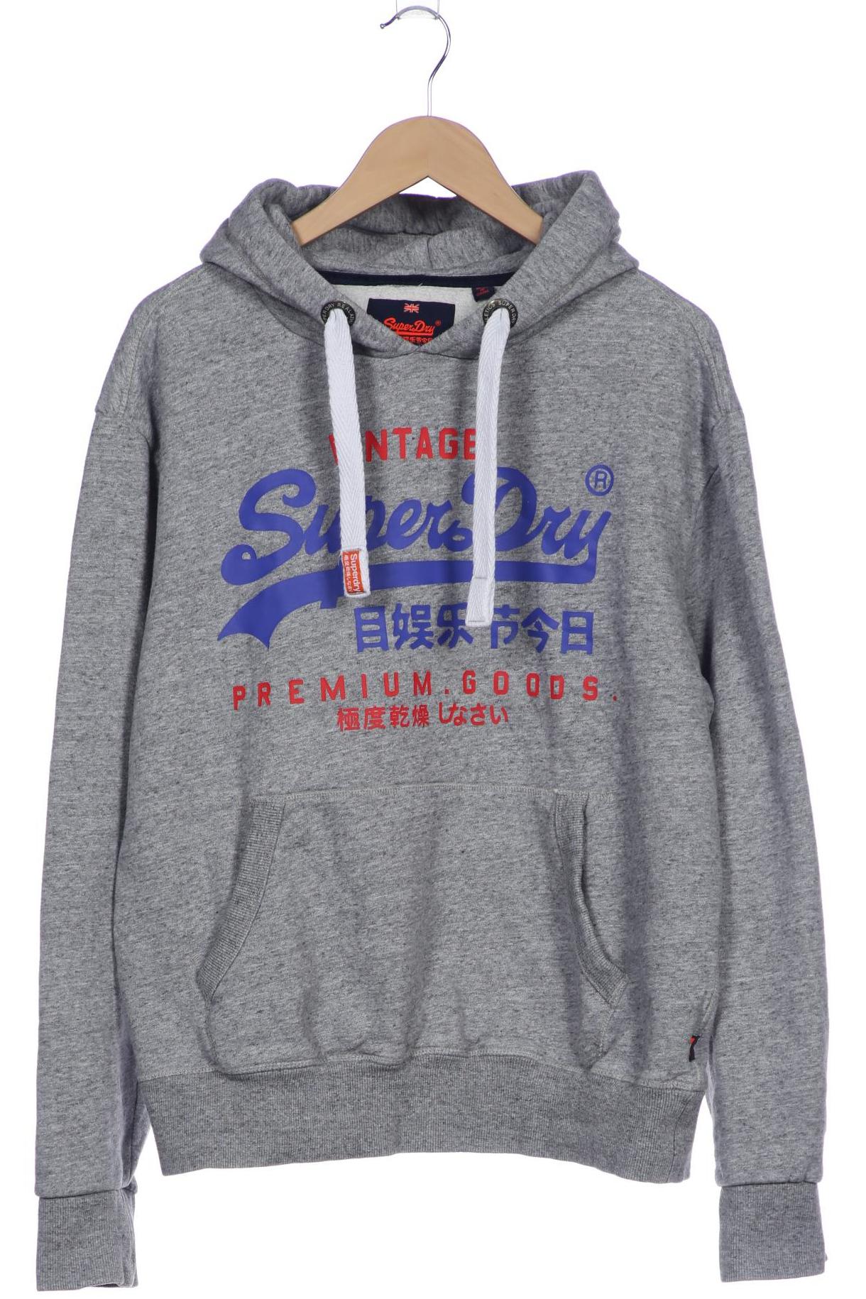 

Superdry Herren Kapuzenpullover, grau, Gr. 56