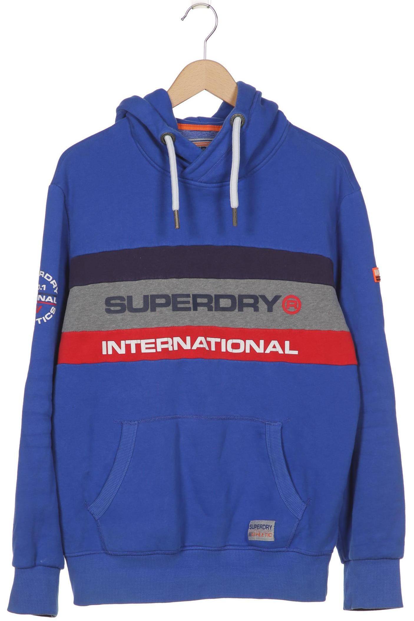 

Superdry Herren Kapuzenpullover, blau