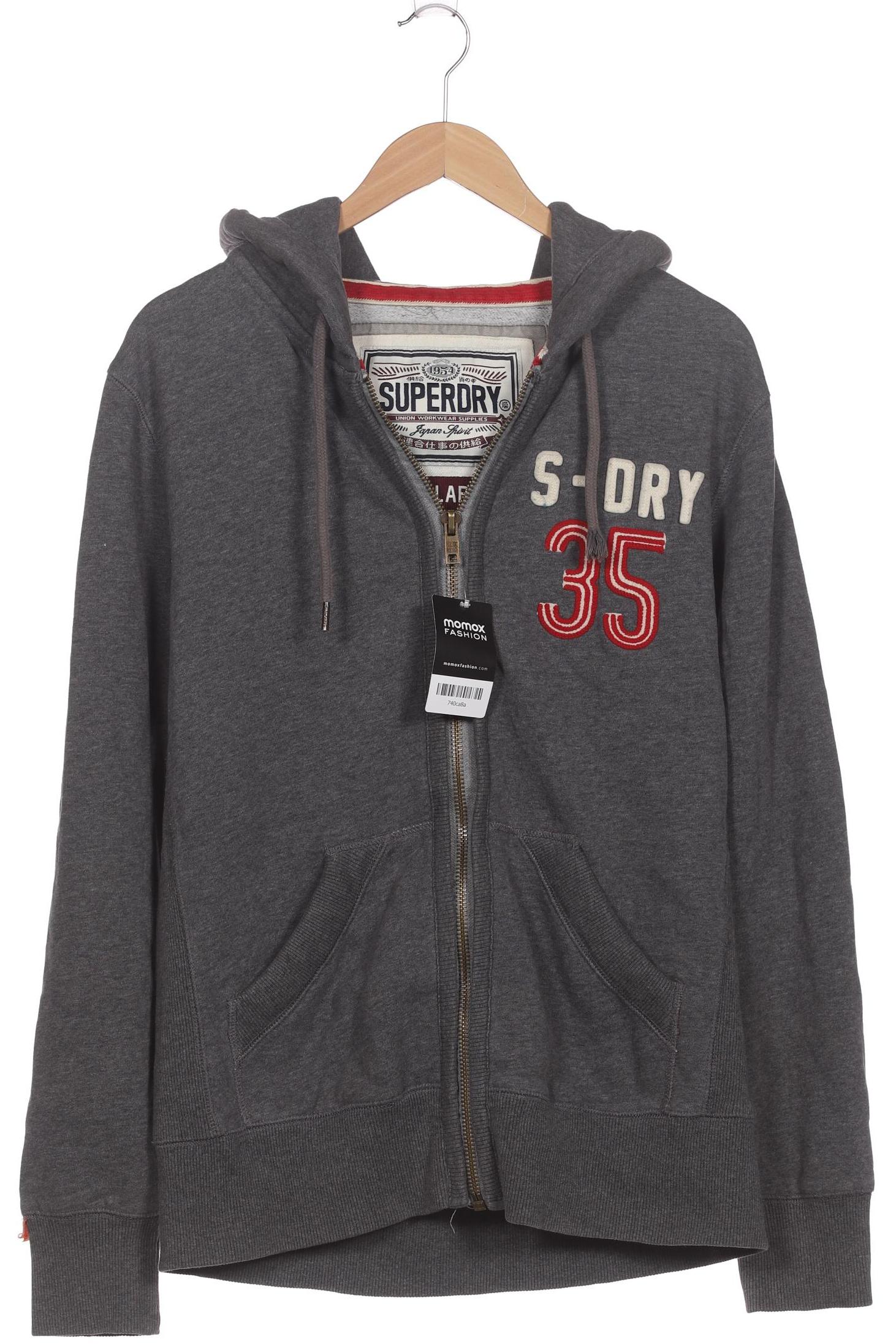 Thumbnail - Superdry Herren Kapuzenpullover, grau, Gr. 52