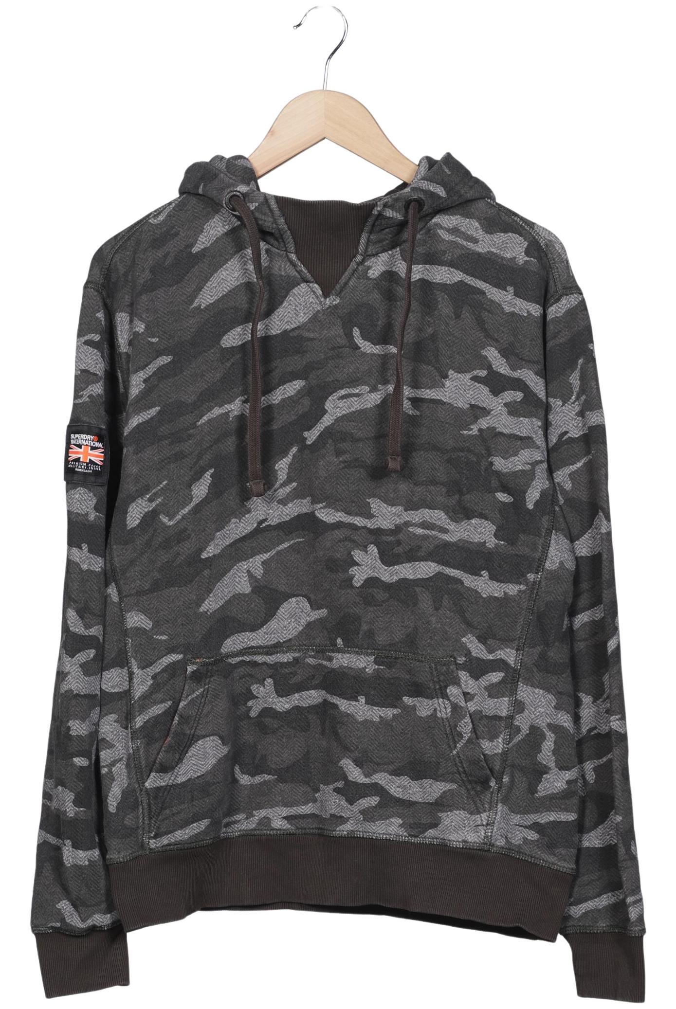 

Superdry Herren Kapuzenpullover, grau, Gr. 52