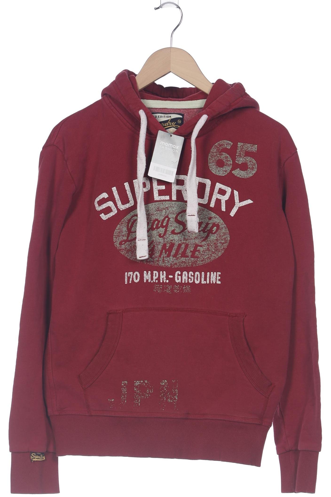 

Superdry Herren Kapuzenpullover, rot, Gr. 48
