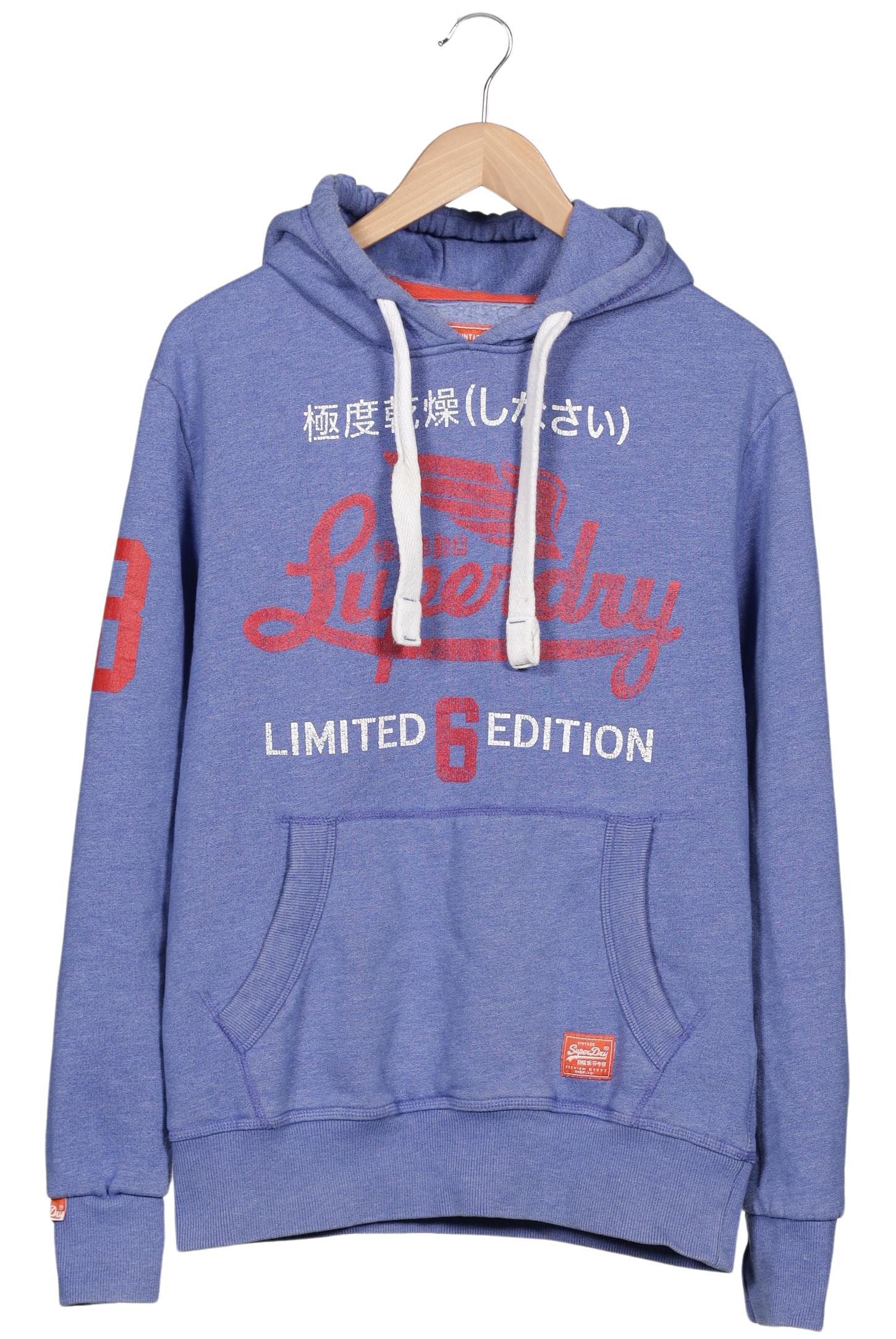 

Superdry Herren Kapuzenpullover, blau, Gr. 52