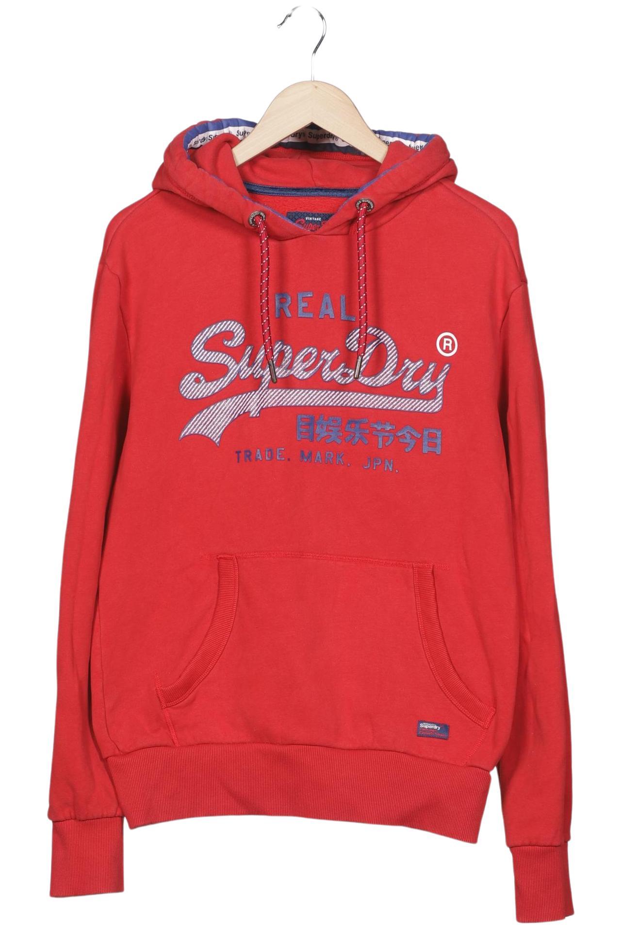 

Superdry Herren Kapuzenpullover, rot, Gr. 52