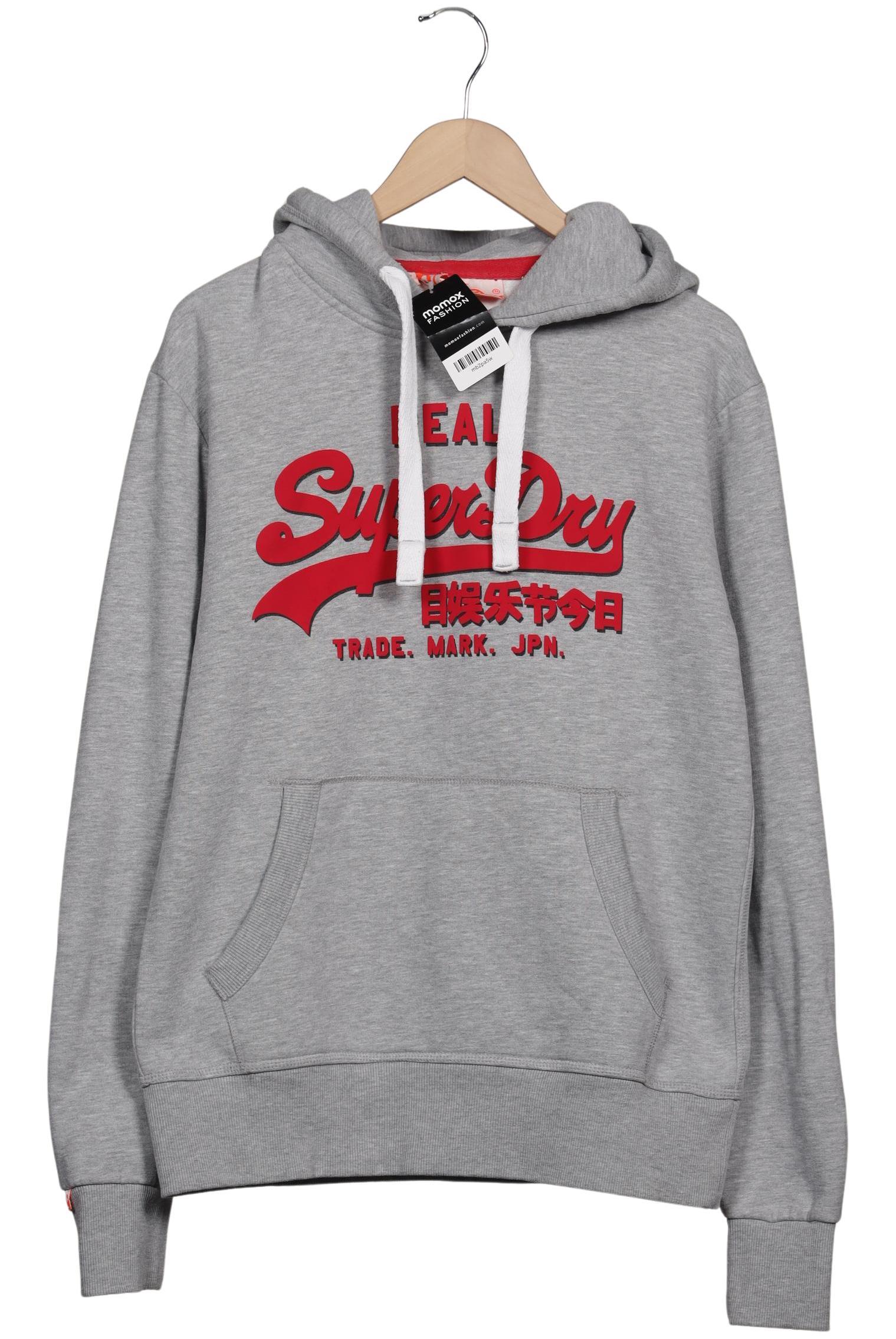 

Superdry Herren Kapuzenpullover, grau, Gr. 52