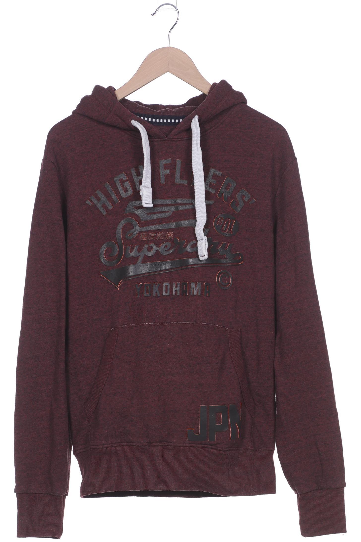 

Superdry Herren Kapuzenpullover, bordeaux, Gr. 52