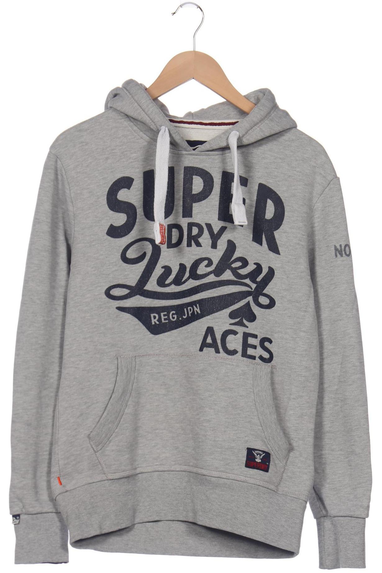 

Superdry Herren Kapuzenpullover, grau