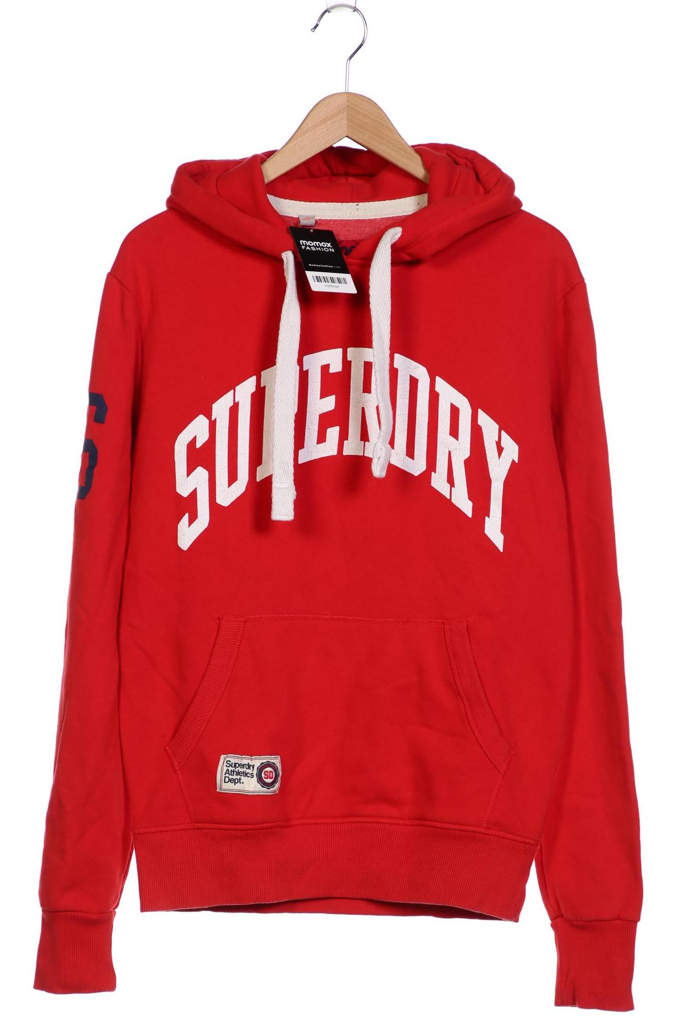 

Superdry Herren Kapuzenpullover, rot, Gr. 46