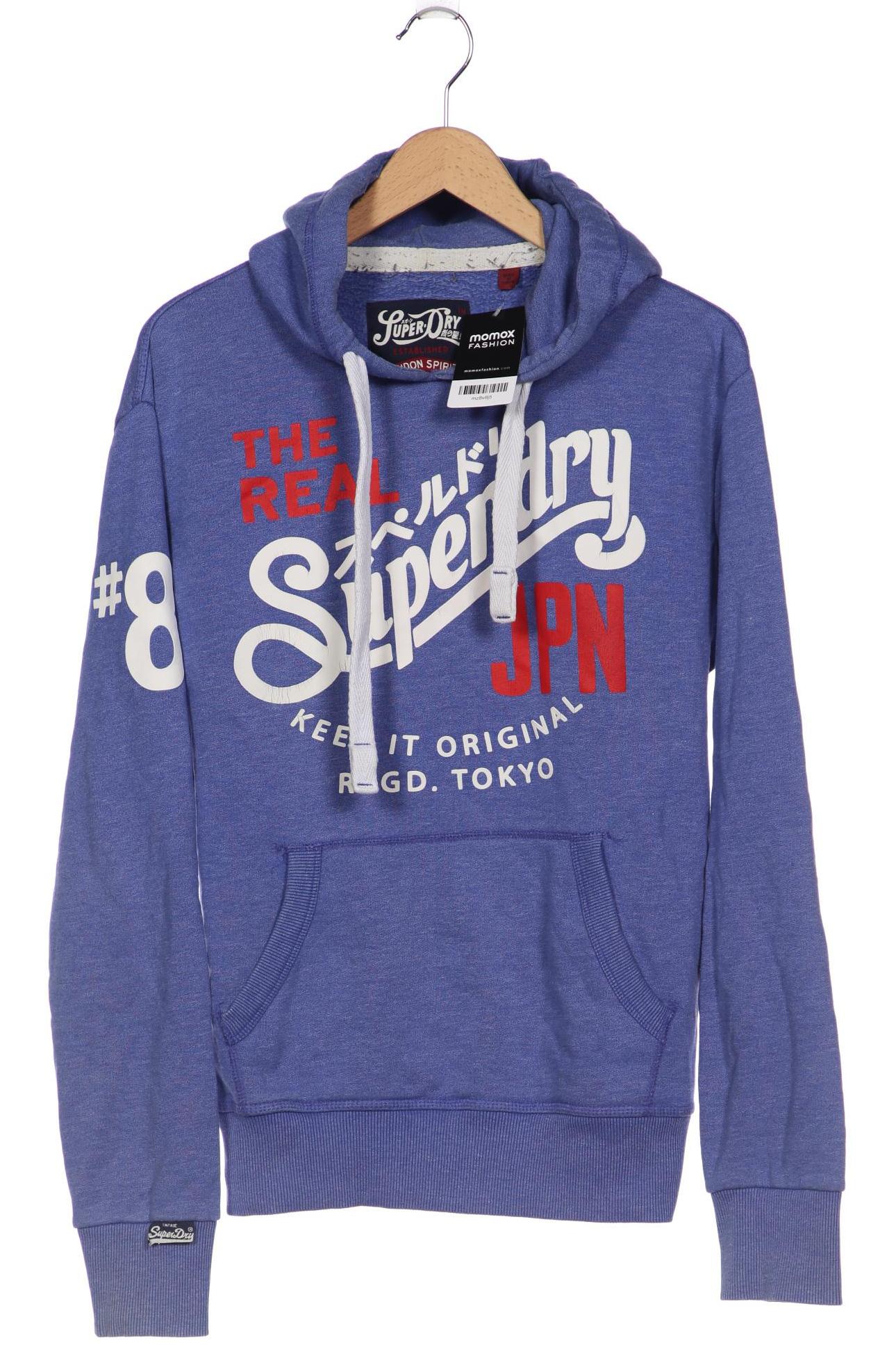 

Superdry Herren Kapuzenpullover, blau