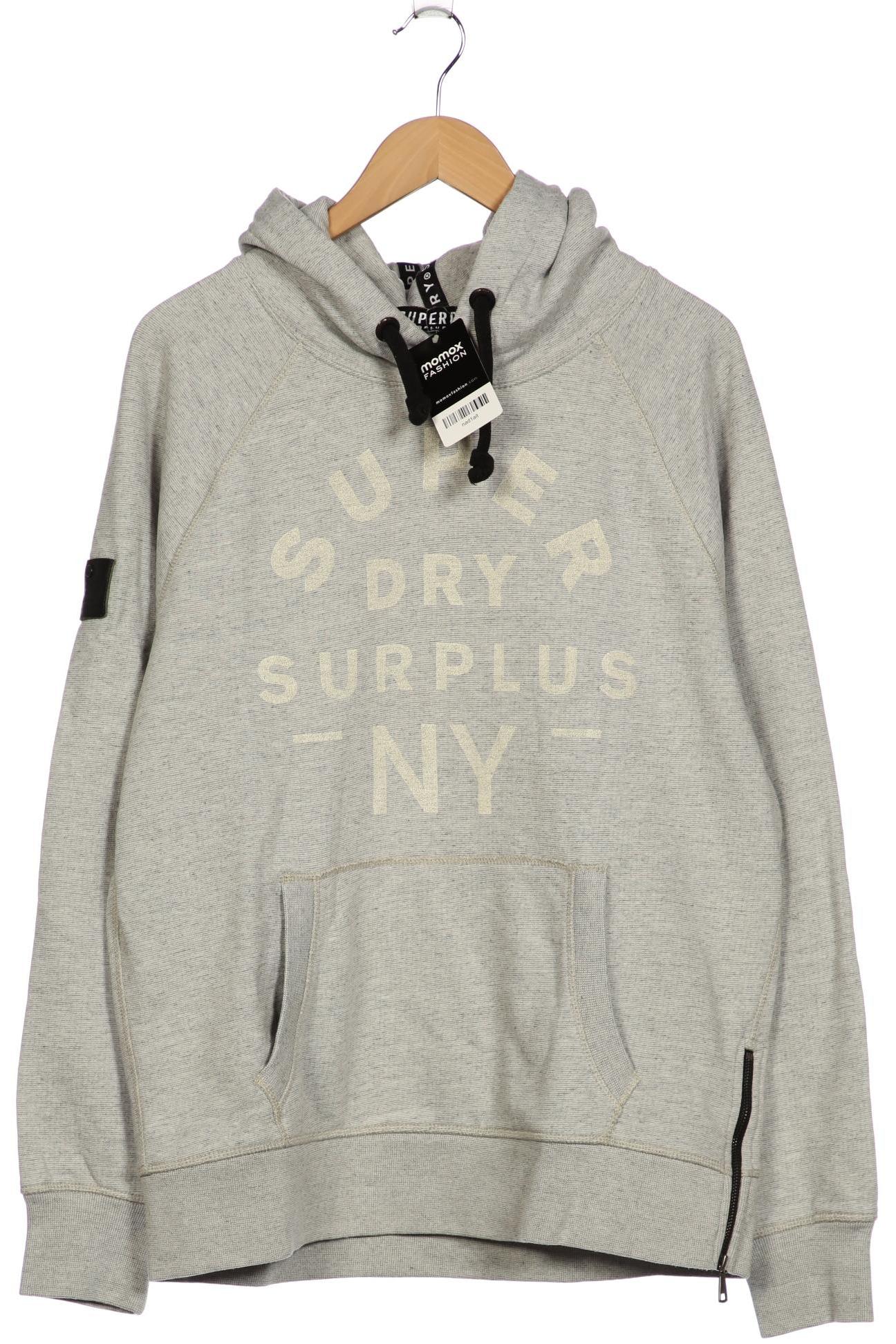 

Superdry Herren Kapuzenpullover, grau, Gr. 56