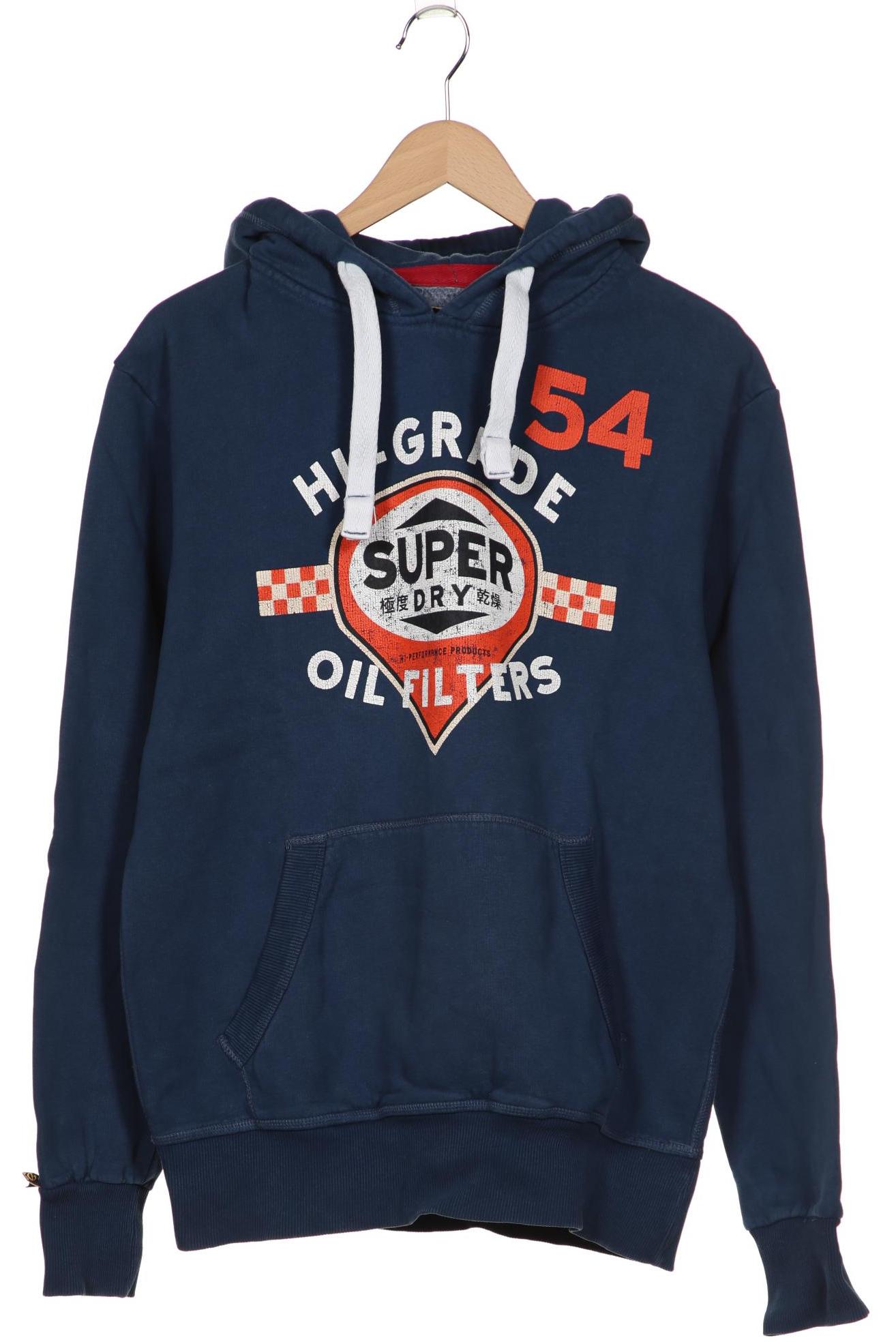 

Superdry Herren Kapuzenpullover, blau