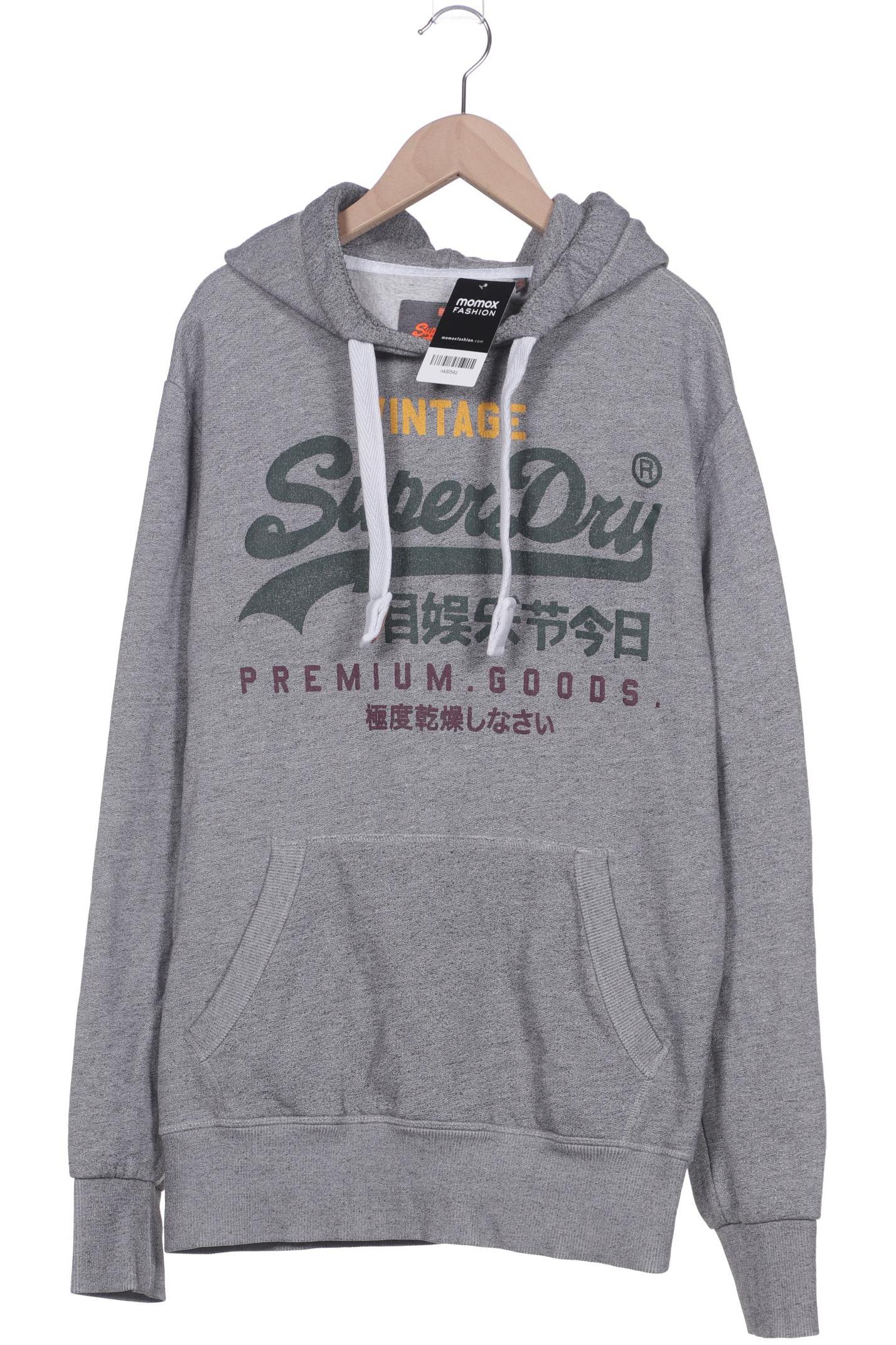 

Superdry Herren Kapuzenpullover, grau, Gr. 48