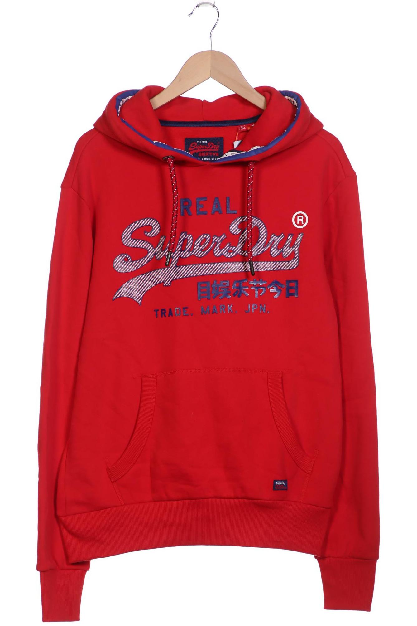 

Superdry Herren Kapuzenpullover, rot, Gr. 54