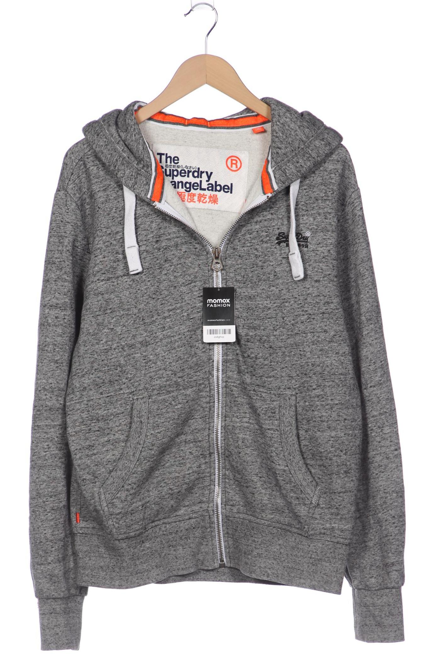 

Superdry Herren Kapuzenpullover, grau, Gr. 52