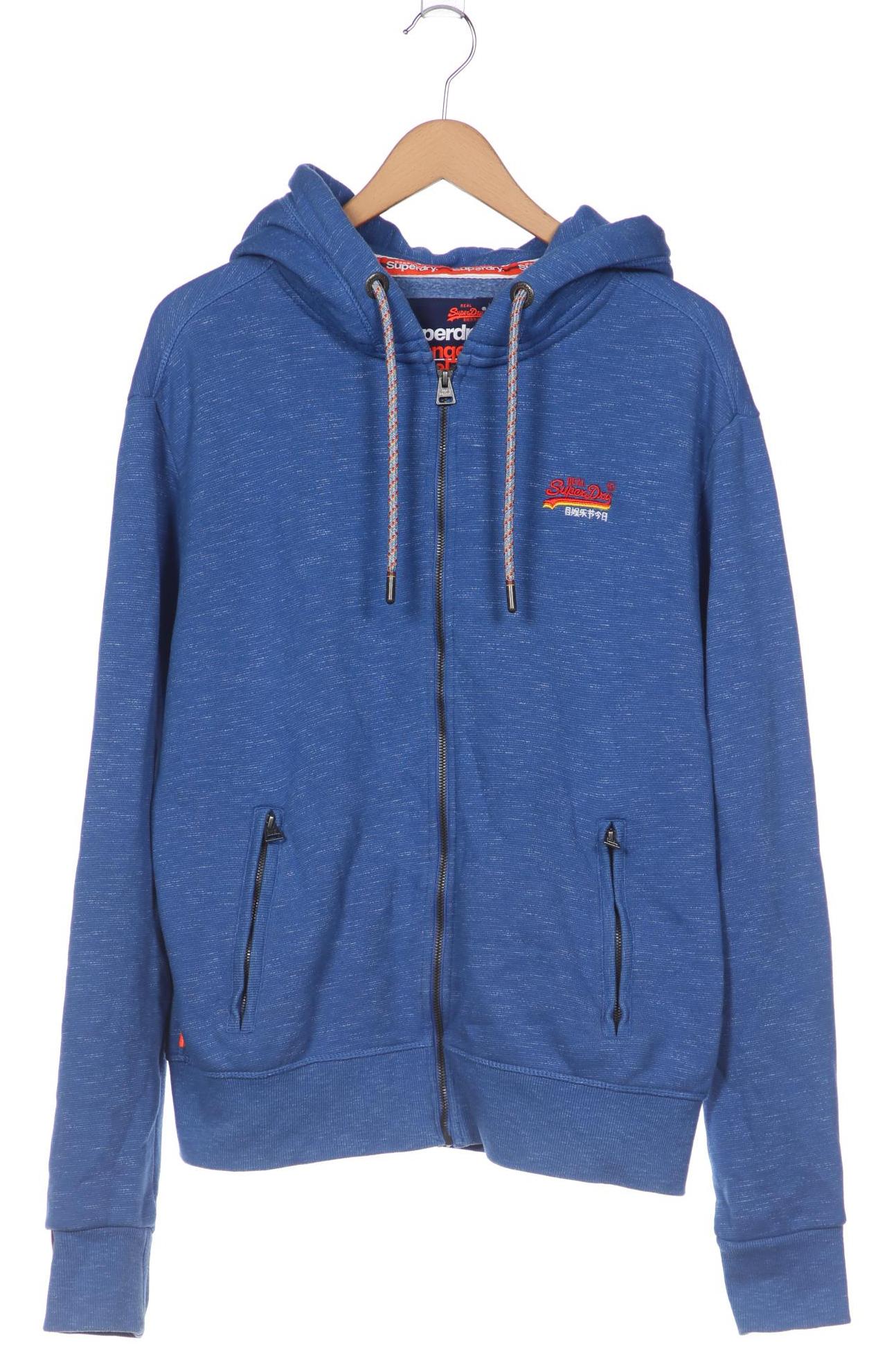 

Superdry Herren Kapuzenpullover, blau, Gr. 52