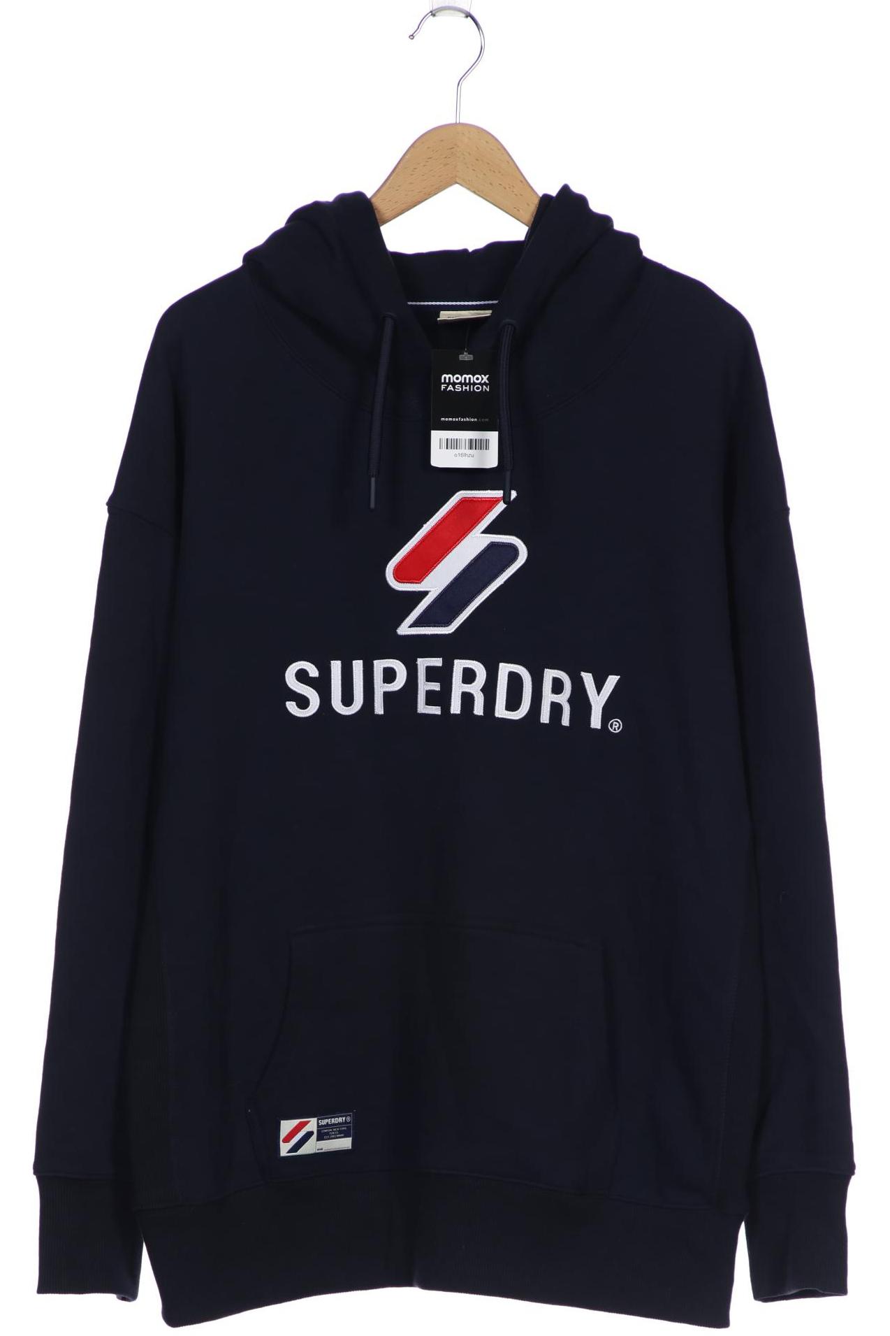 

Superdry Herren Kapuzenpullover, marineblau