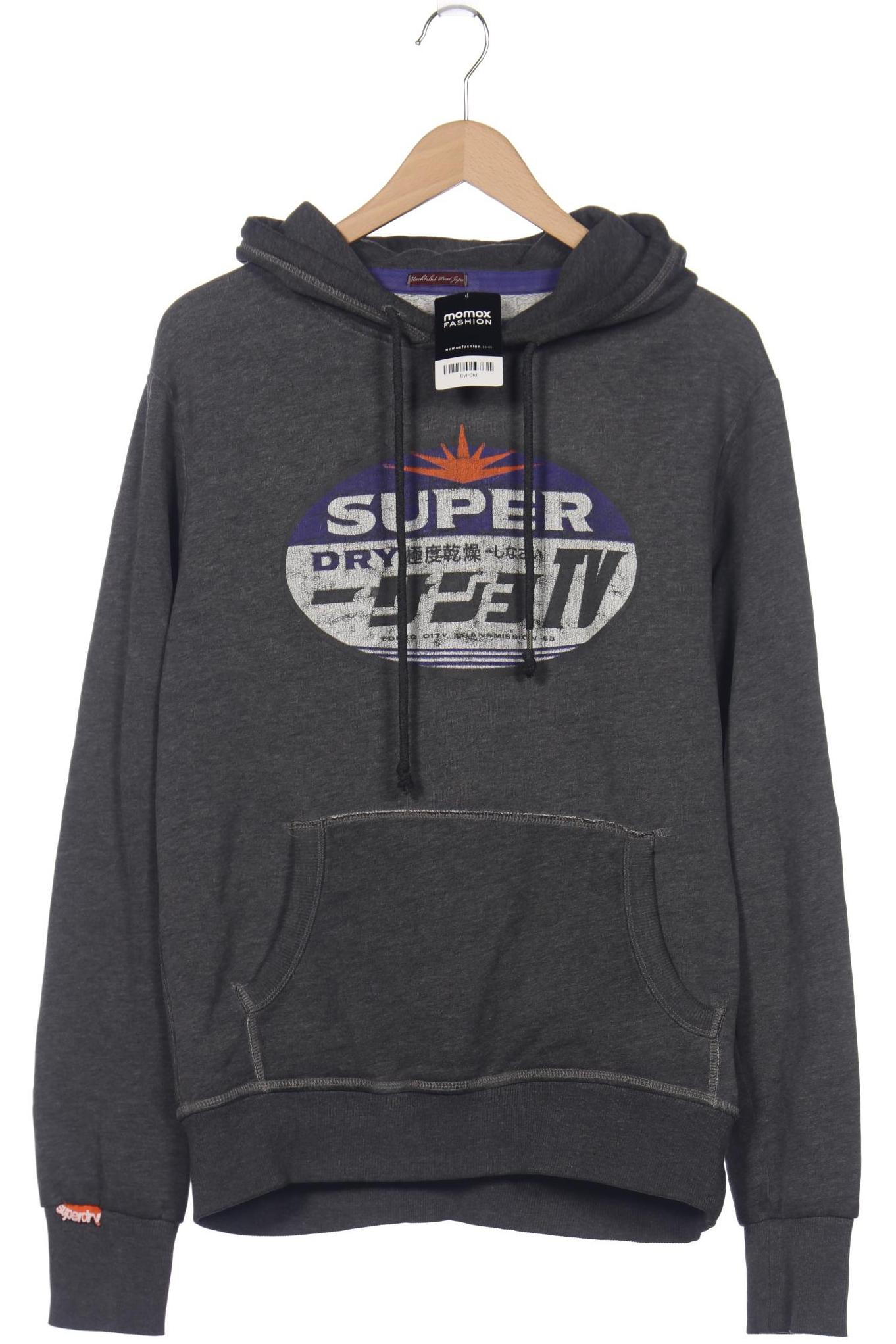 

Superdry Herren Kapuzenpullover, grau, Gr. 52