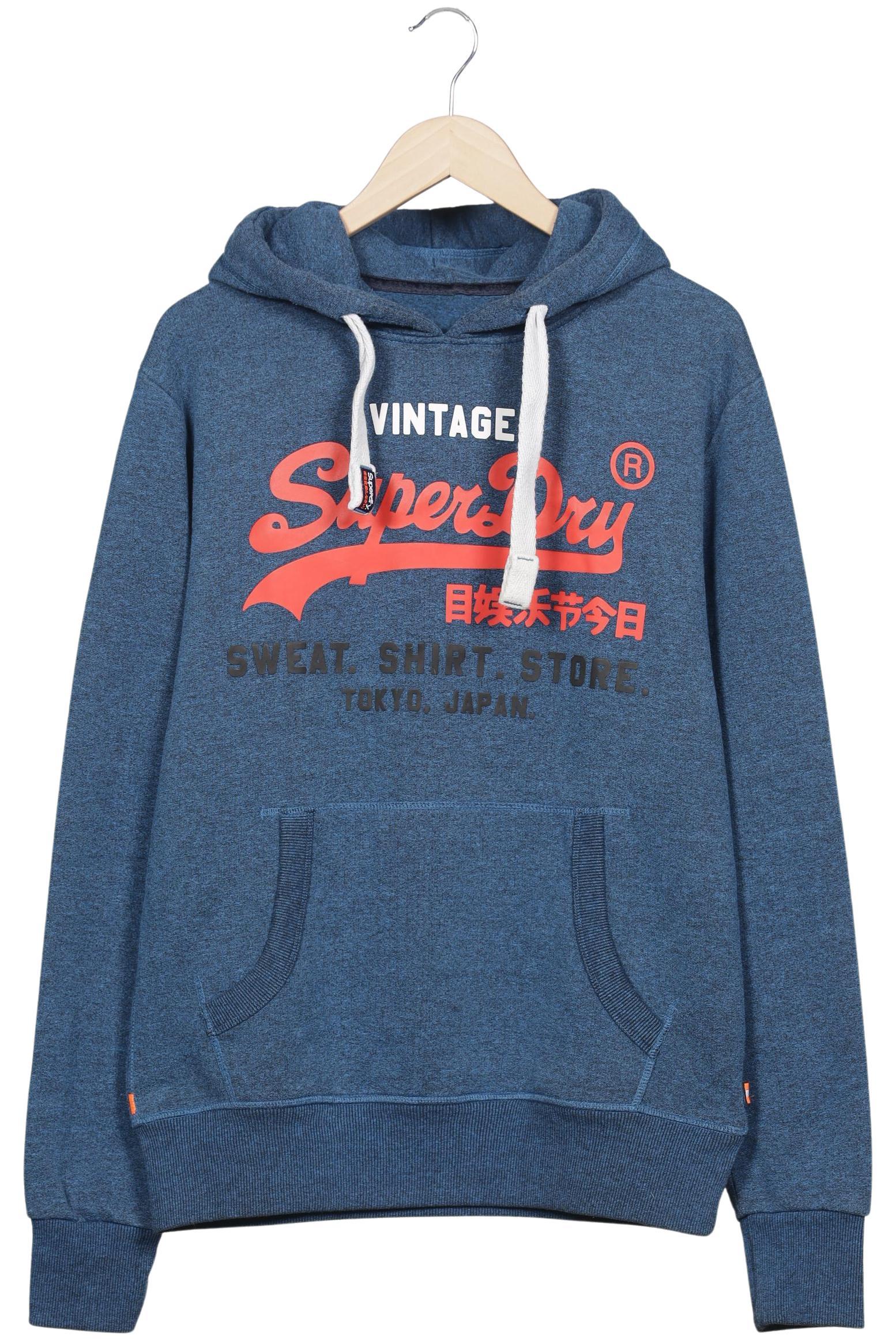 

Superdry Herren Kapuzenpullover, blau, Gr. 54