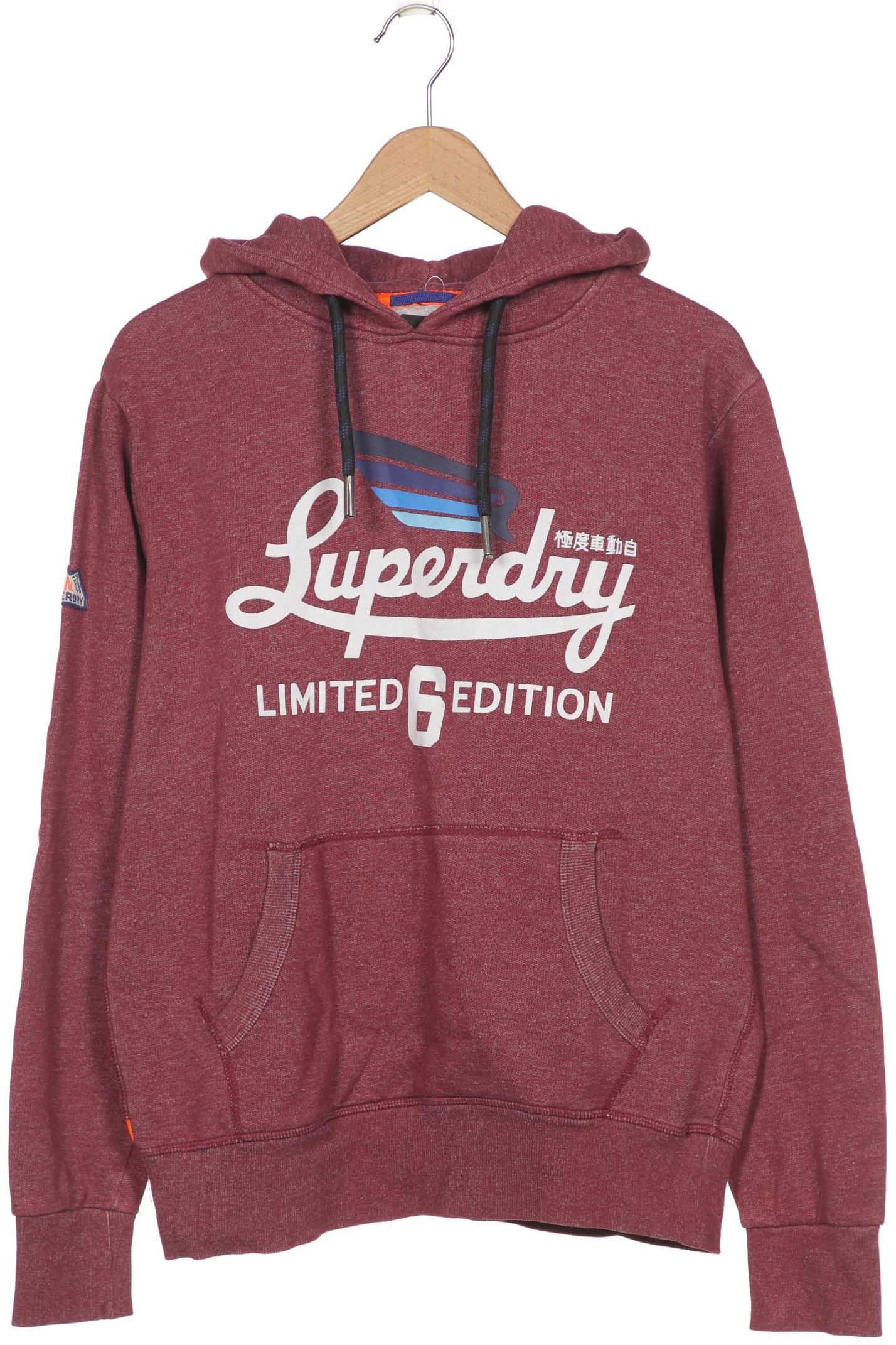 

Superdry Herren Kapuzenpullover, bordeaux