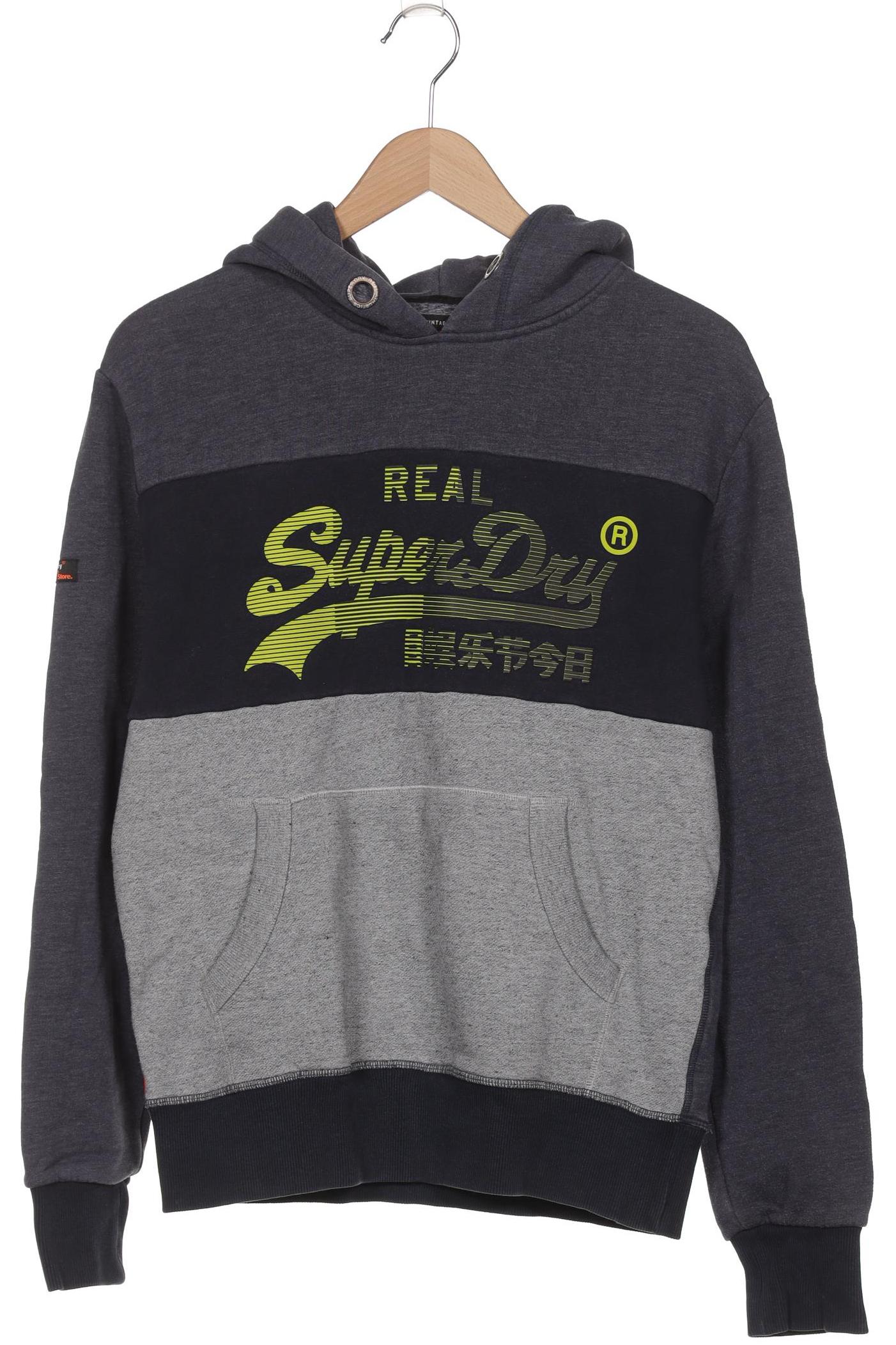 

Superdry Herren Kapuzenpullover, grau, Gr. 46