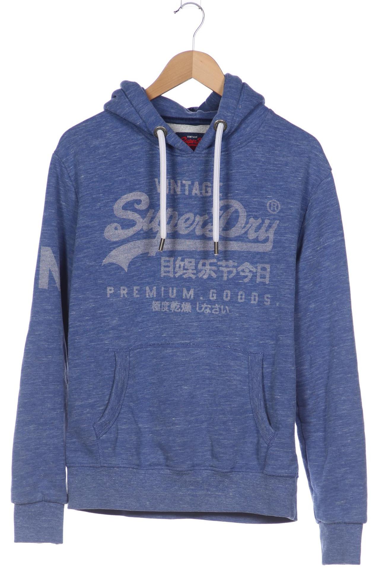 

Superdry Herren Kapuzenpullover, blau, Gr. 52