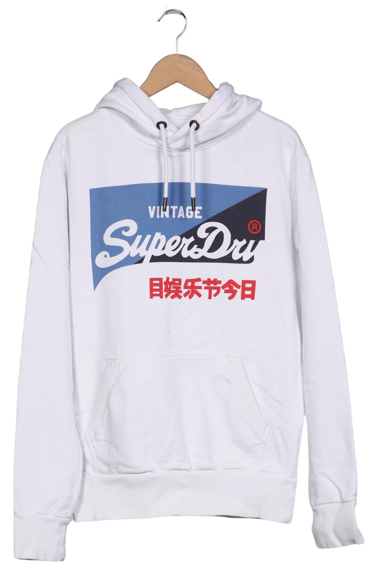 

Superdry Herren Kapuzenpullover, weiß, Gr. 48