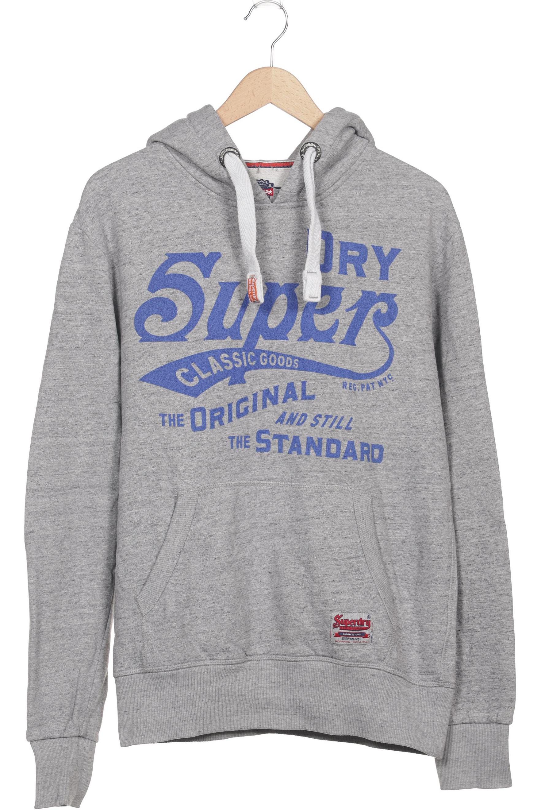 

Superdry Herren Kapuzenpullover, grau, Gr. 48