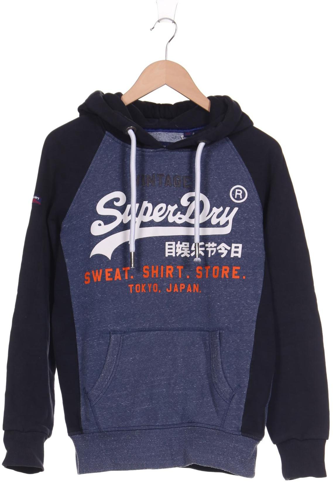 

Superdry Herren Kapuzenpullover, blau