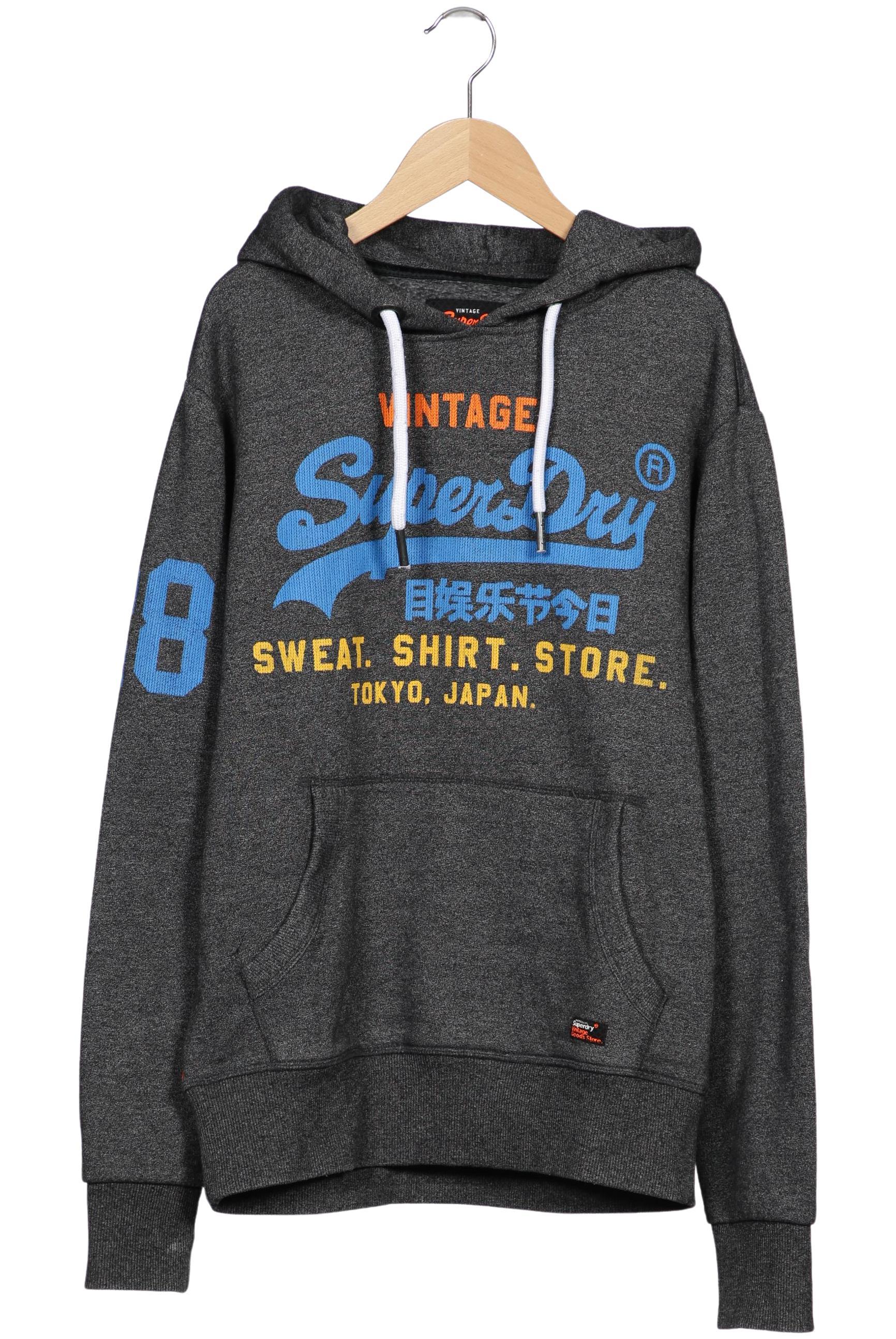 

Superdry Herren Kapuzenpullover, grau, Gr. 48