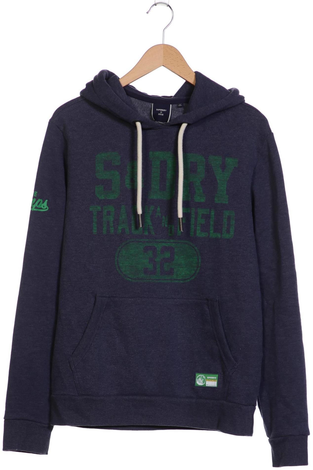 

Superdry Herren Kapuzenpullover, blau, Gr. 52