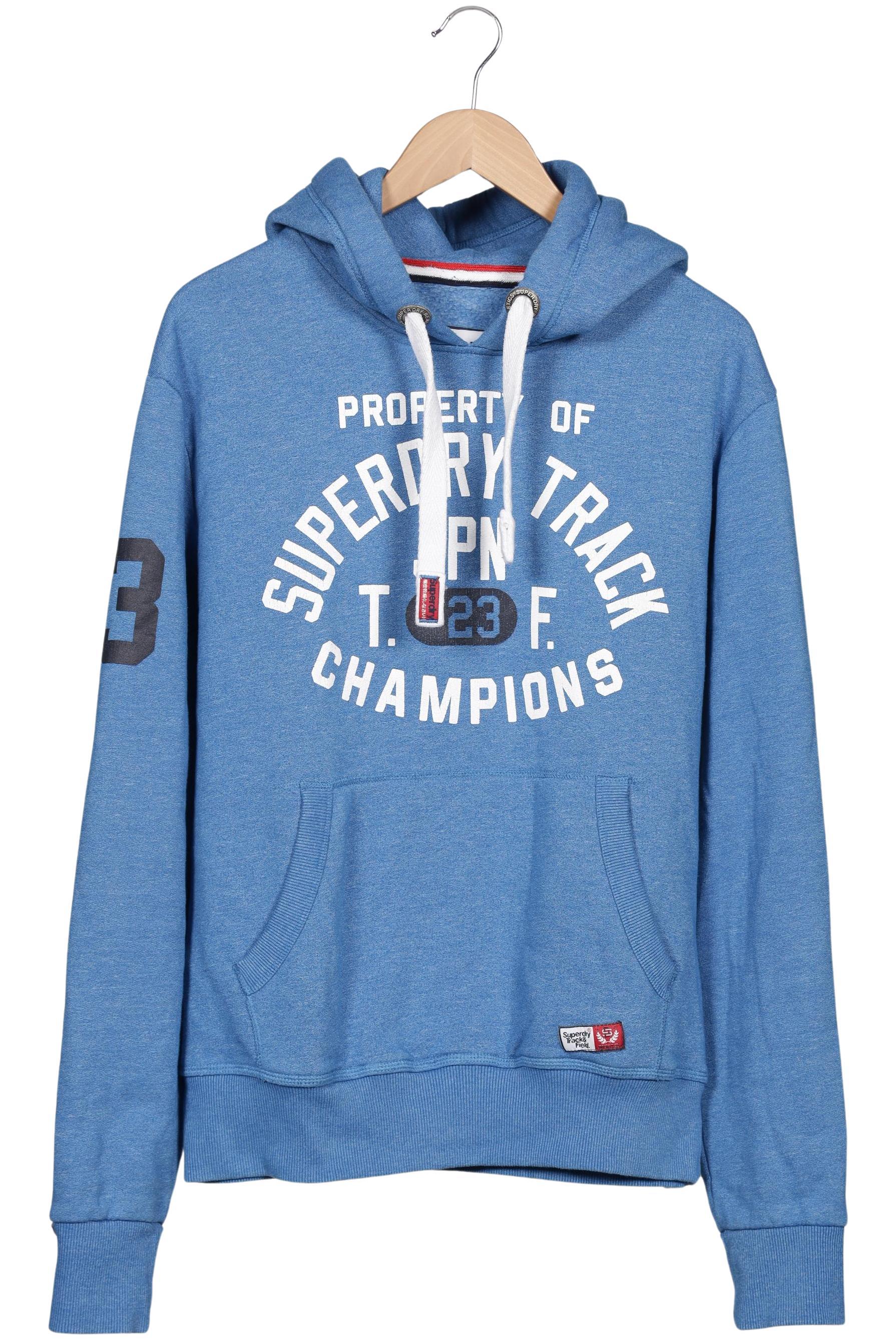 

Superdry Herren Kapuzenpullover, blau, Gr. 52