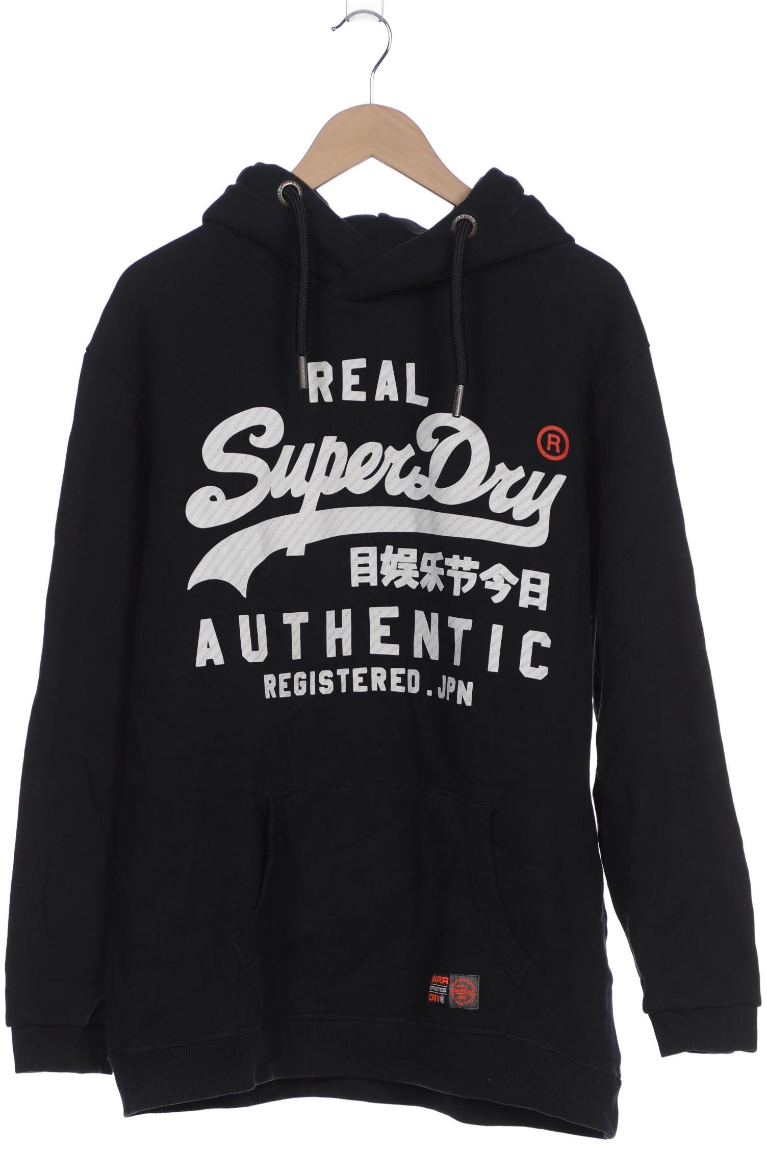 

Superdry Herren Kapuzenpullover, schwarz, Gr. 52