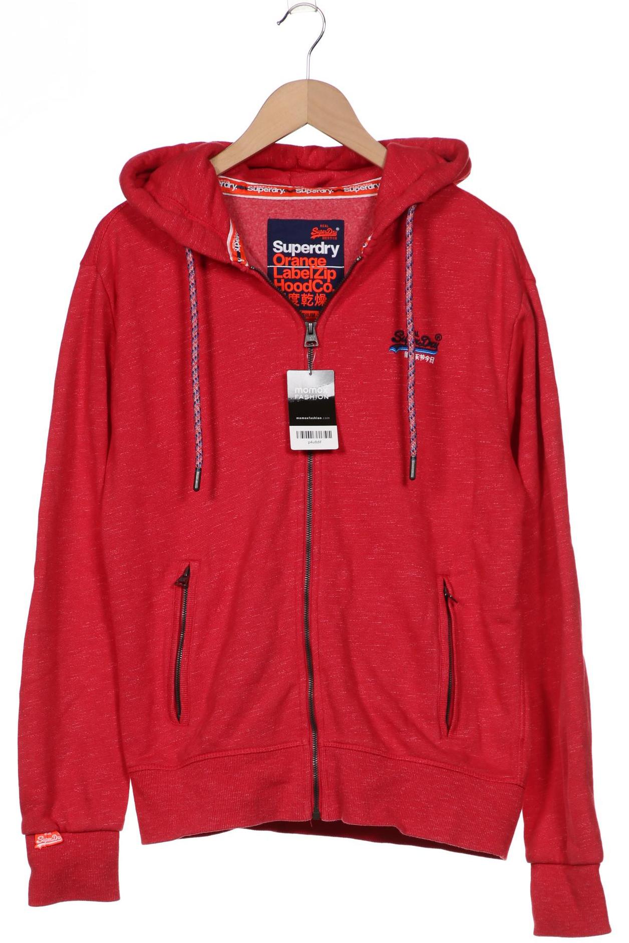 

Superdry Herren Kapuzenpullover, rot