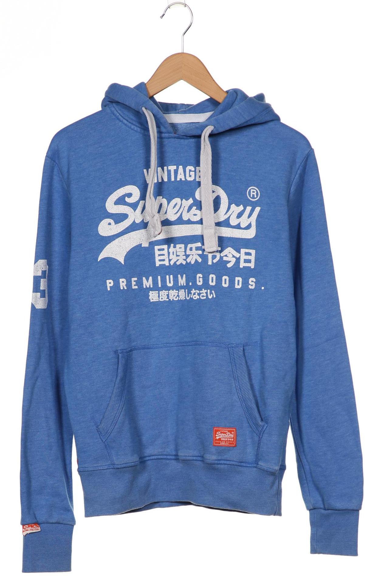 

Superdry Herren Kapuzenpullover, blau, Gr. 46