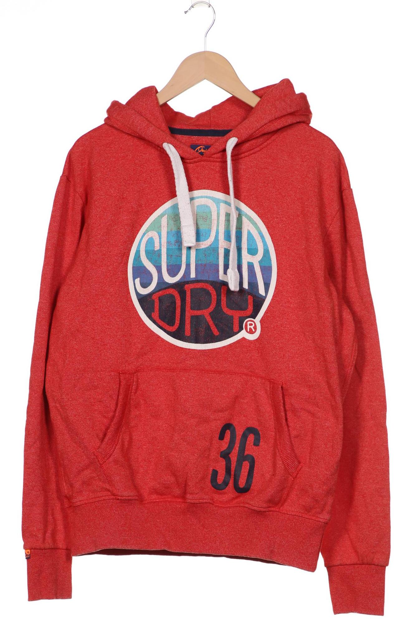 

Superdry Herren Kapuzenpullover, rot, Gr. 54