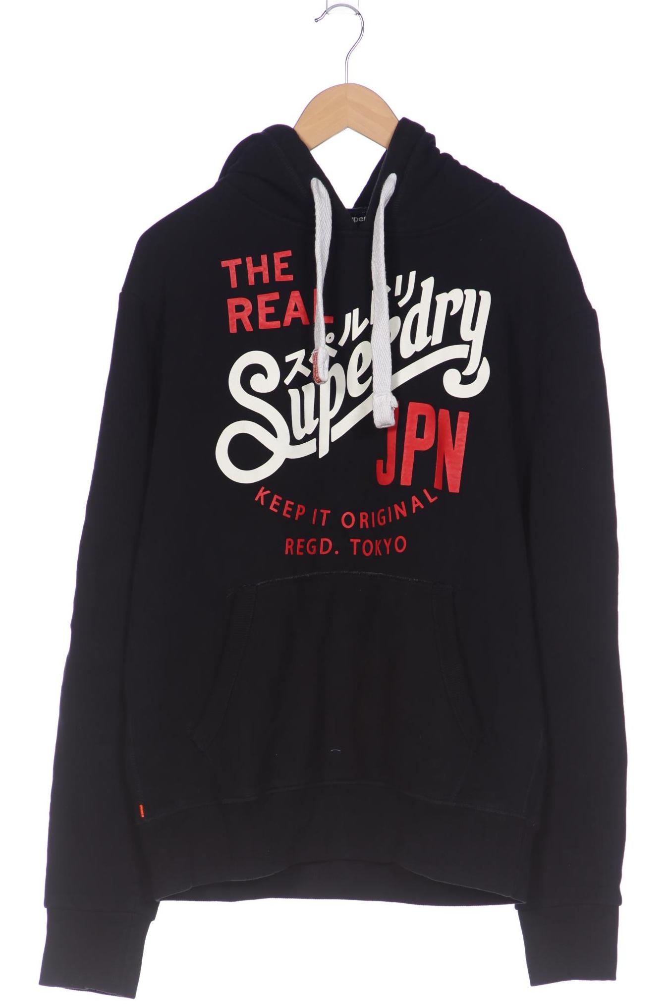

Superdry Herren Kapuzenpullover, schwarz, Gr. 48