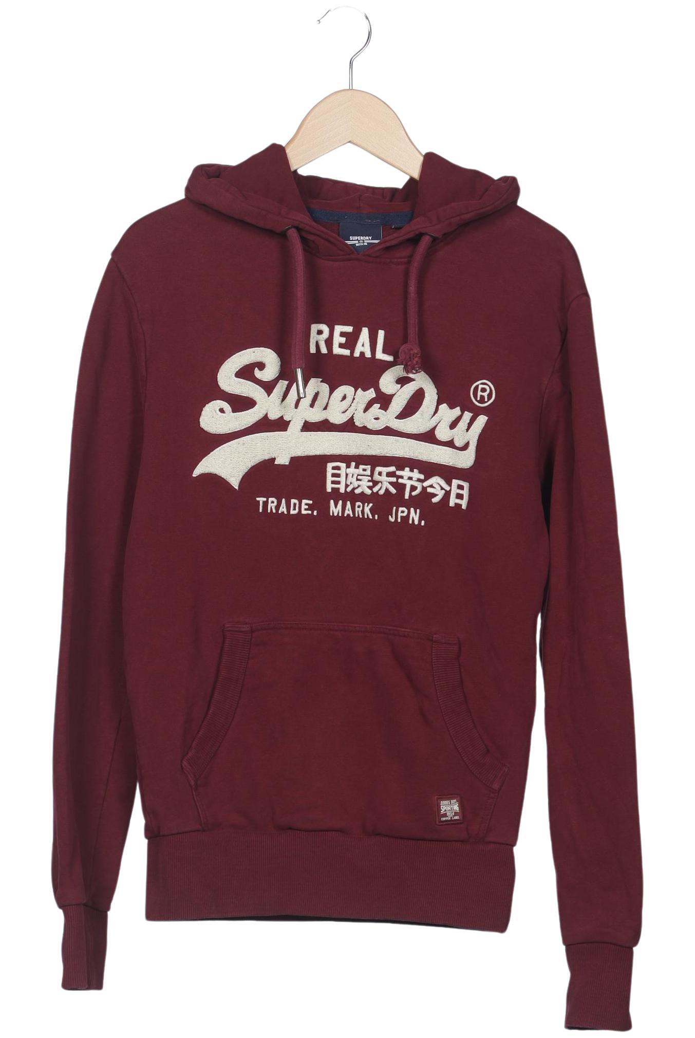 

Superdry Herren Kapuzenpullover, bordeaux, Gr. 46