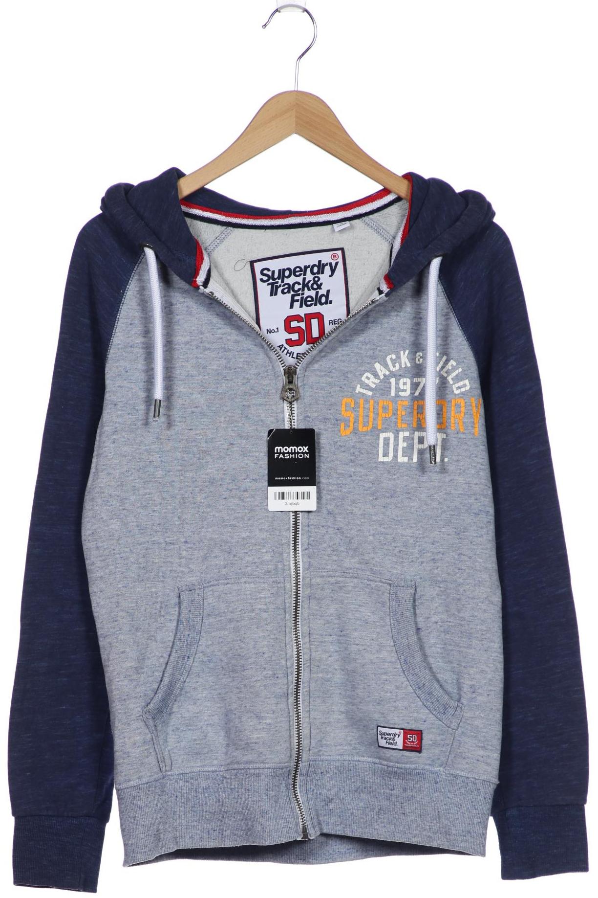 

Superdry Herren Kapuzenpullover, blau