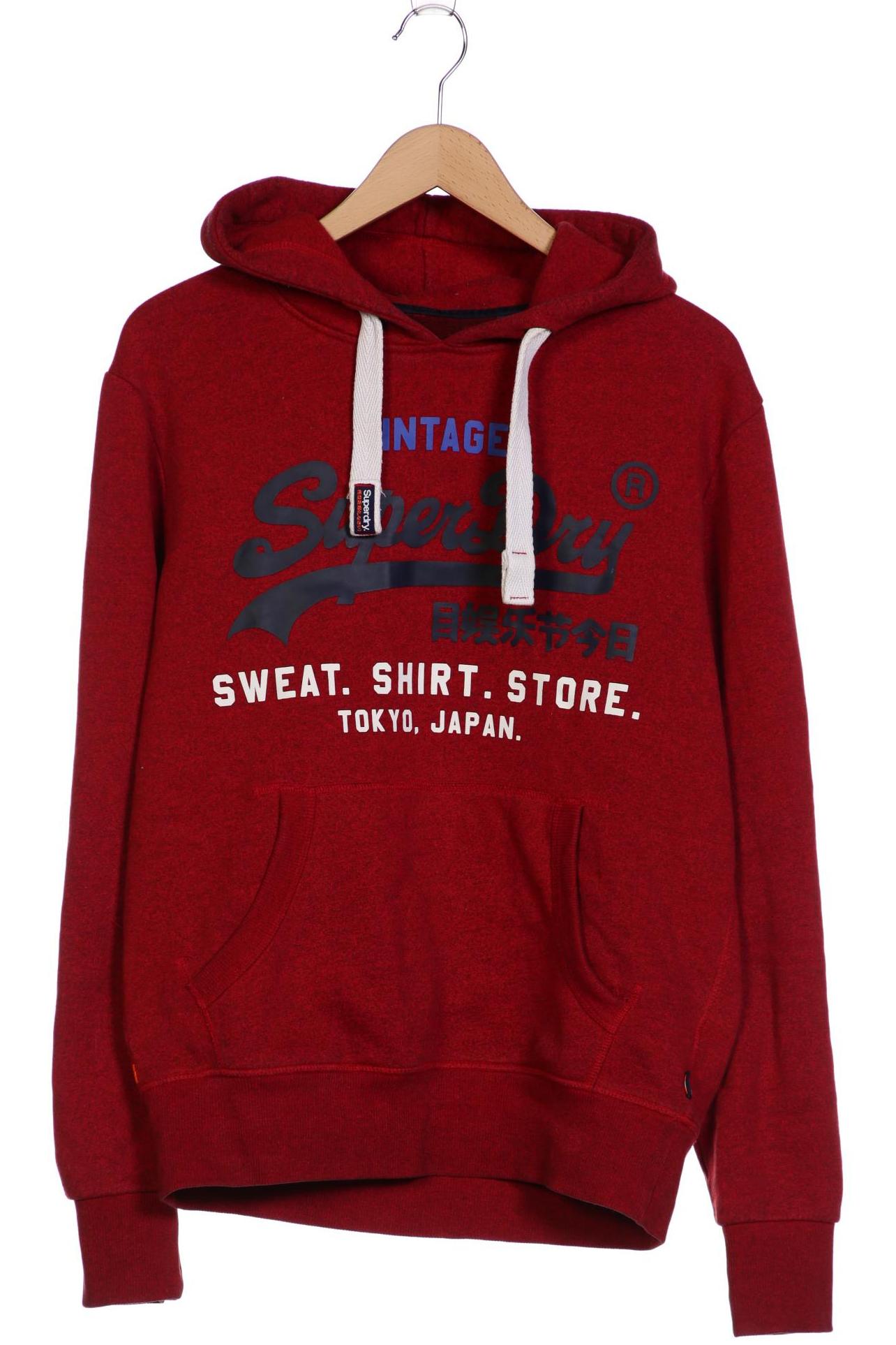 

Superdry Herren Kapuzenpullover, rot
