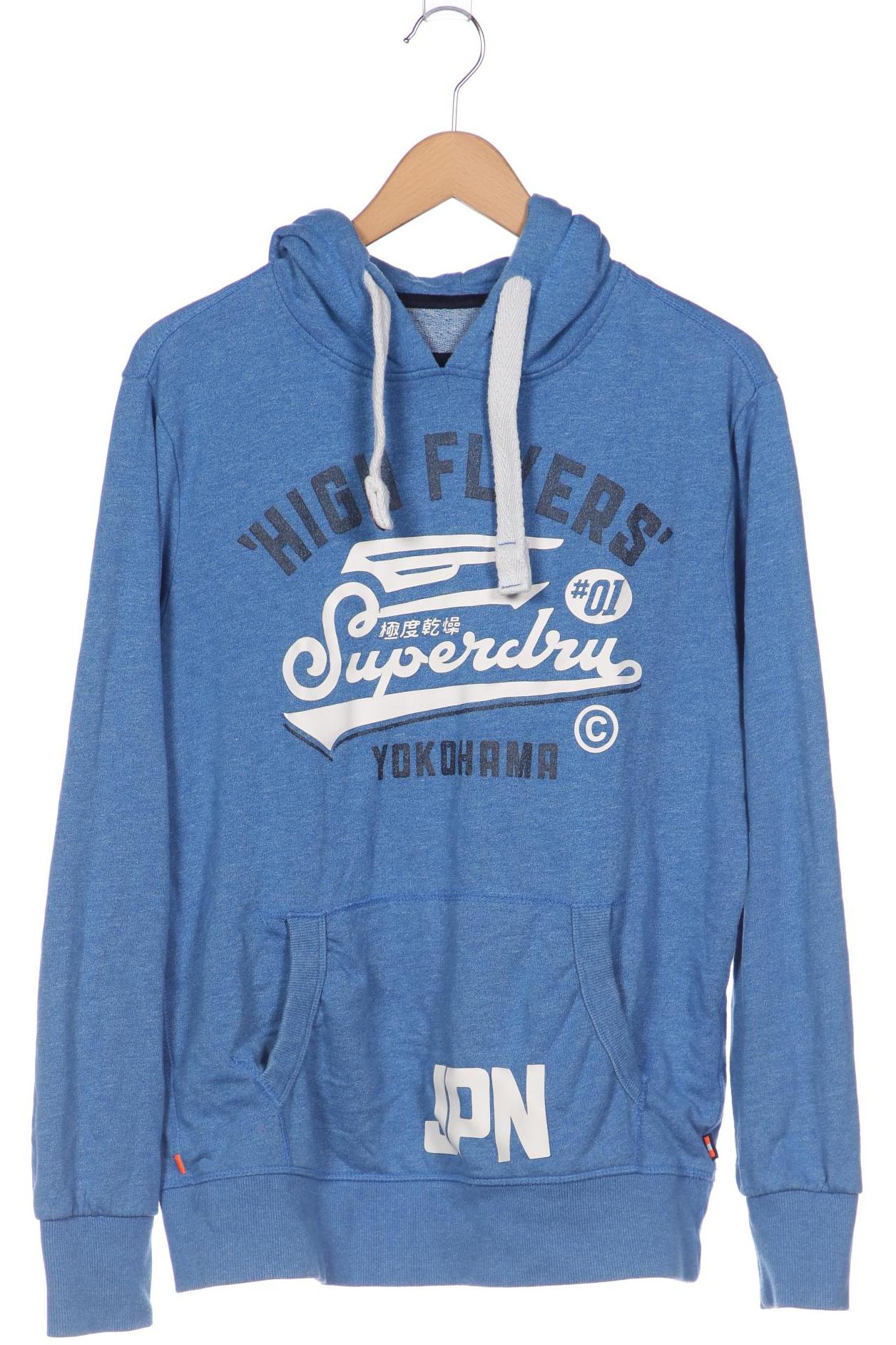 

Superdry Herren Kapuzenpullover, blau, Gr. 54