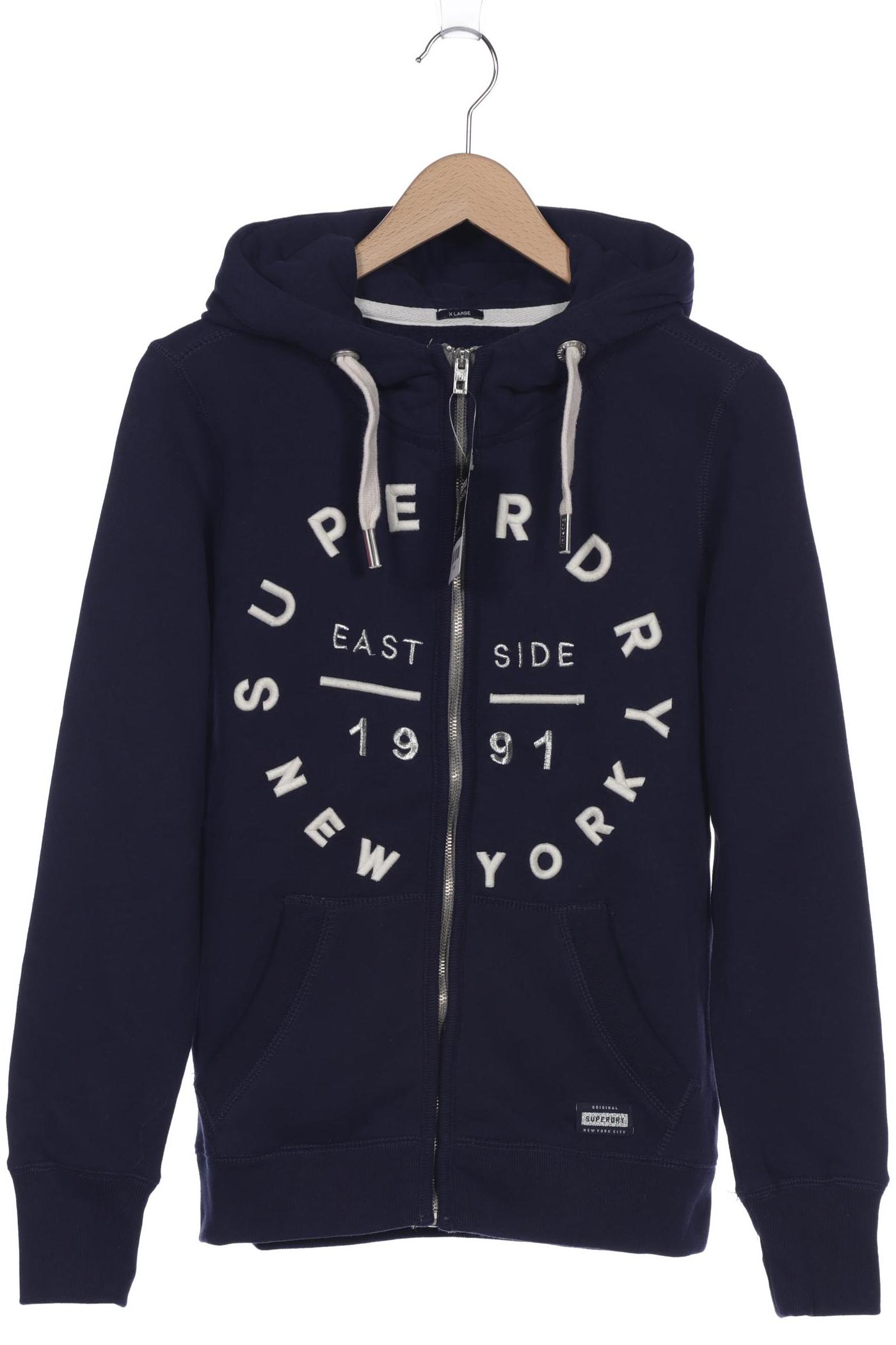 

Superdry Herren Kapuzenpullover, marineblau