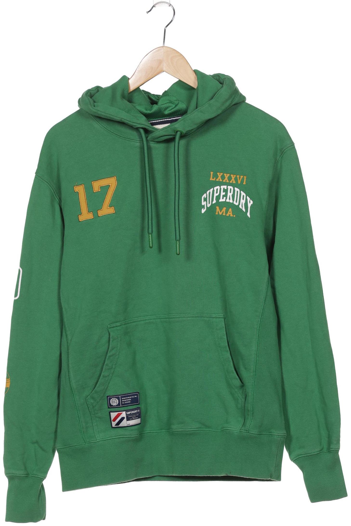 

Superdry Herren Kapuzenpullover, grün, Gr. 48