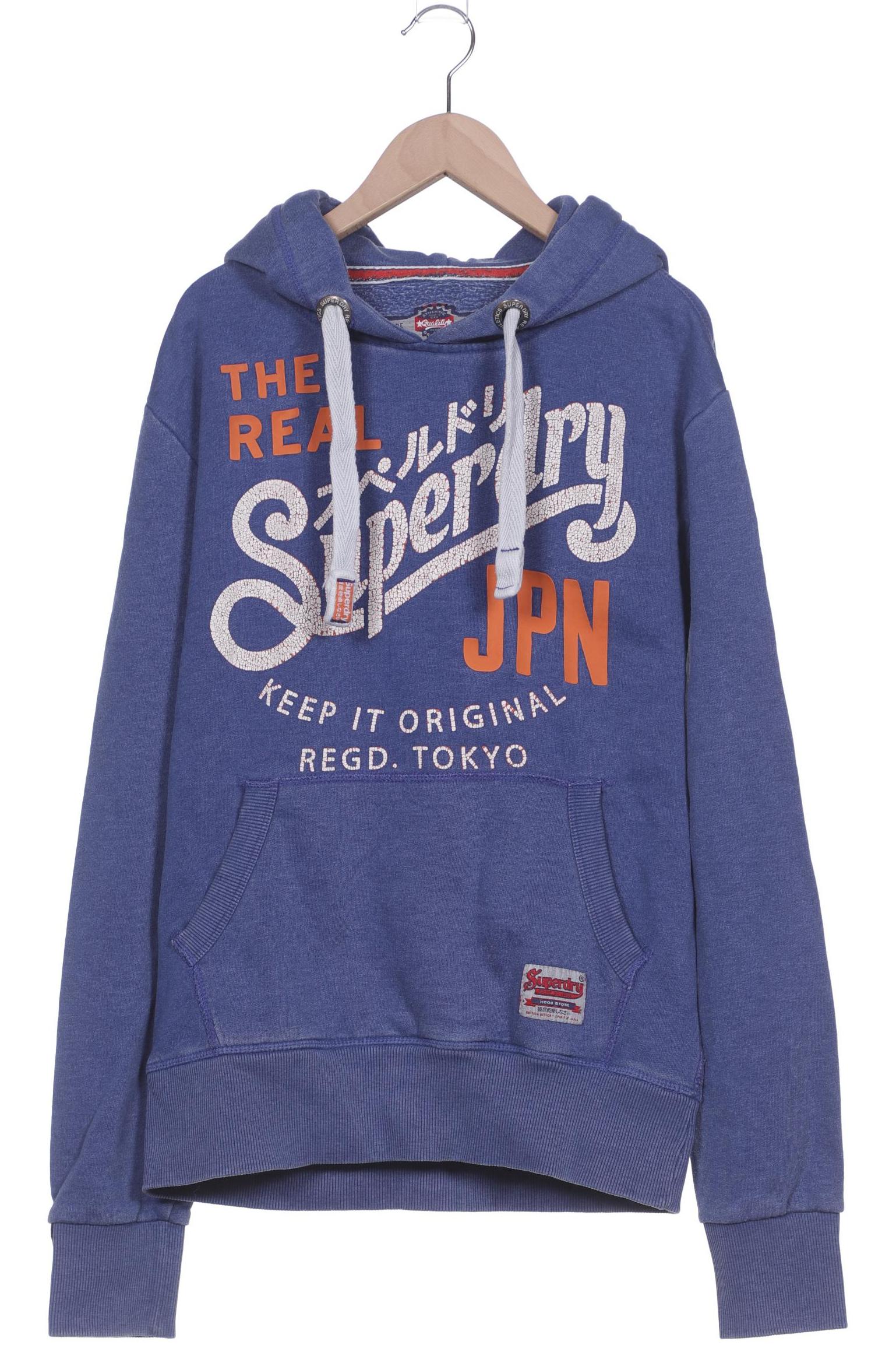 

Superdry Herren Kapuzenpullover, blau, Gr. 46