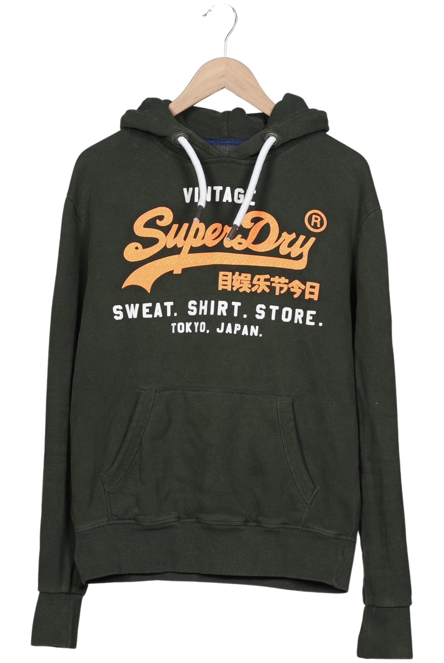 

Superdry Herren Kapuzenpullover, grün, Gr. 48