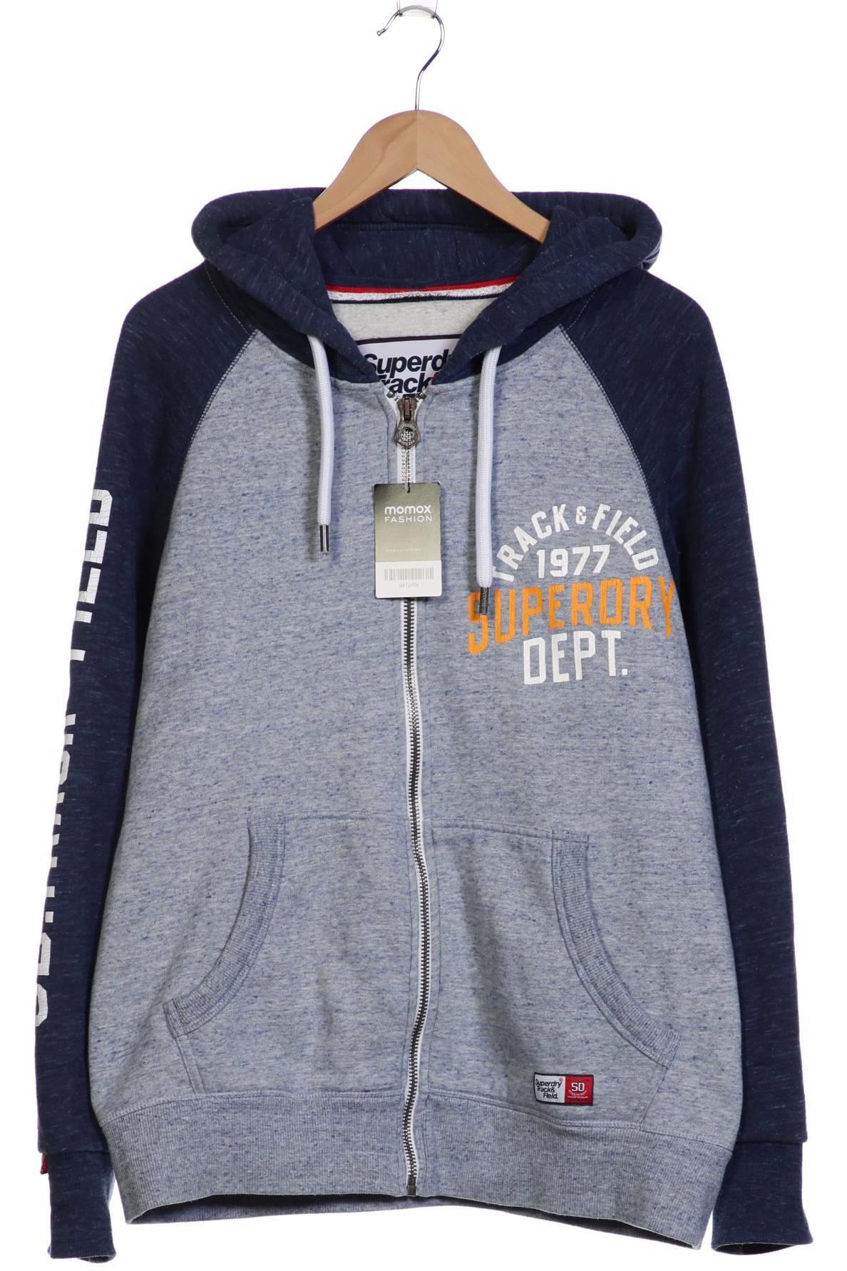 

Superdry Herren Kapuzenpullover, blau, Gr. 54