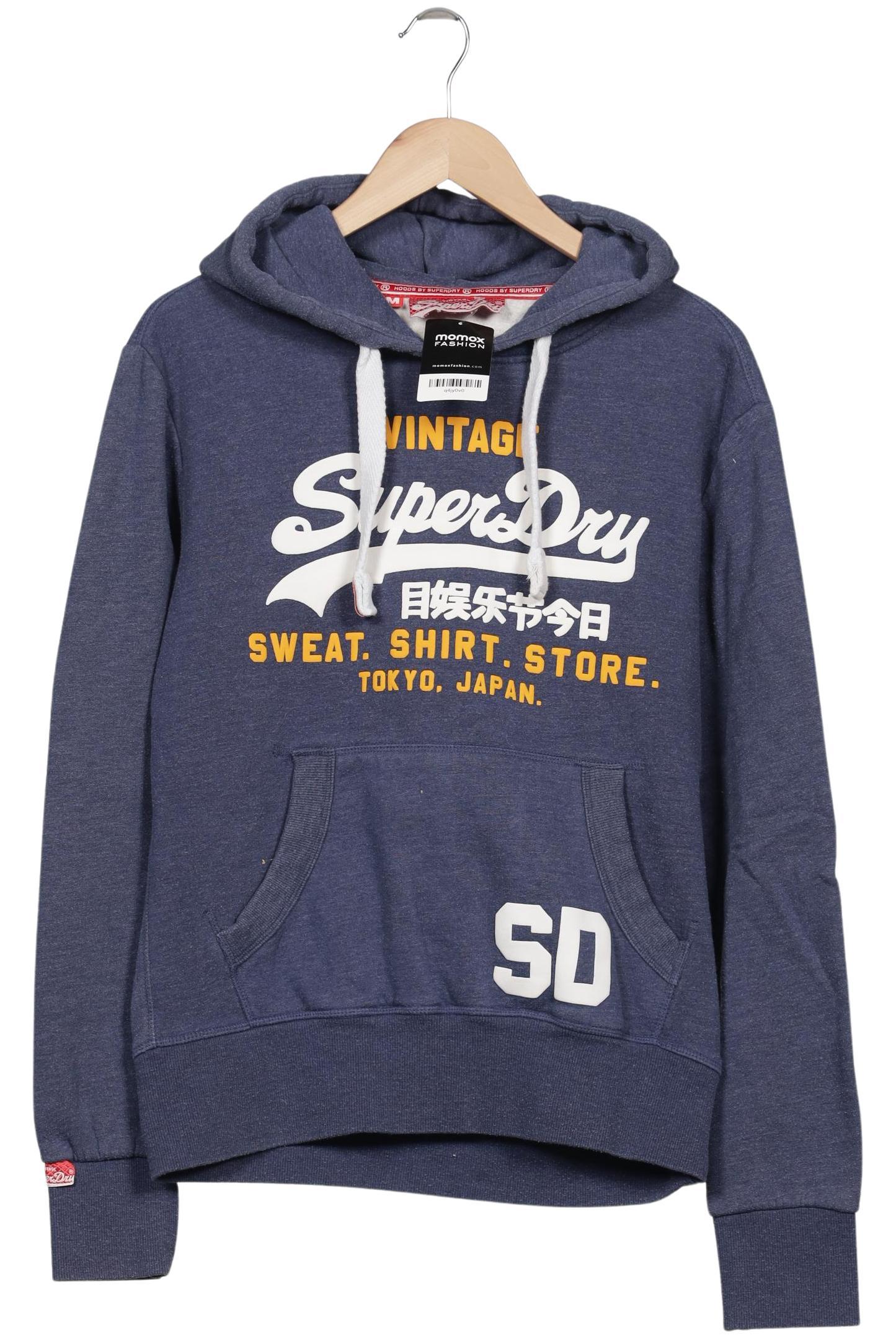

Superdry Herren Kapuzenpullover, blau, Gr. 48