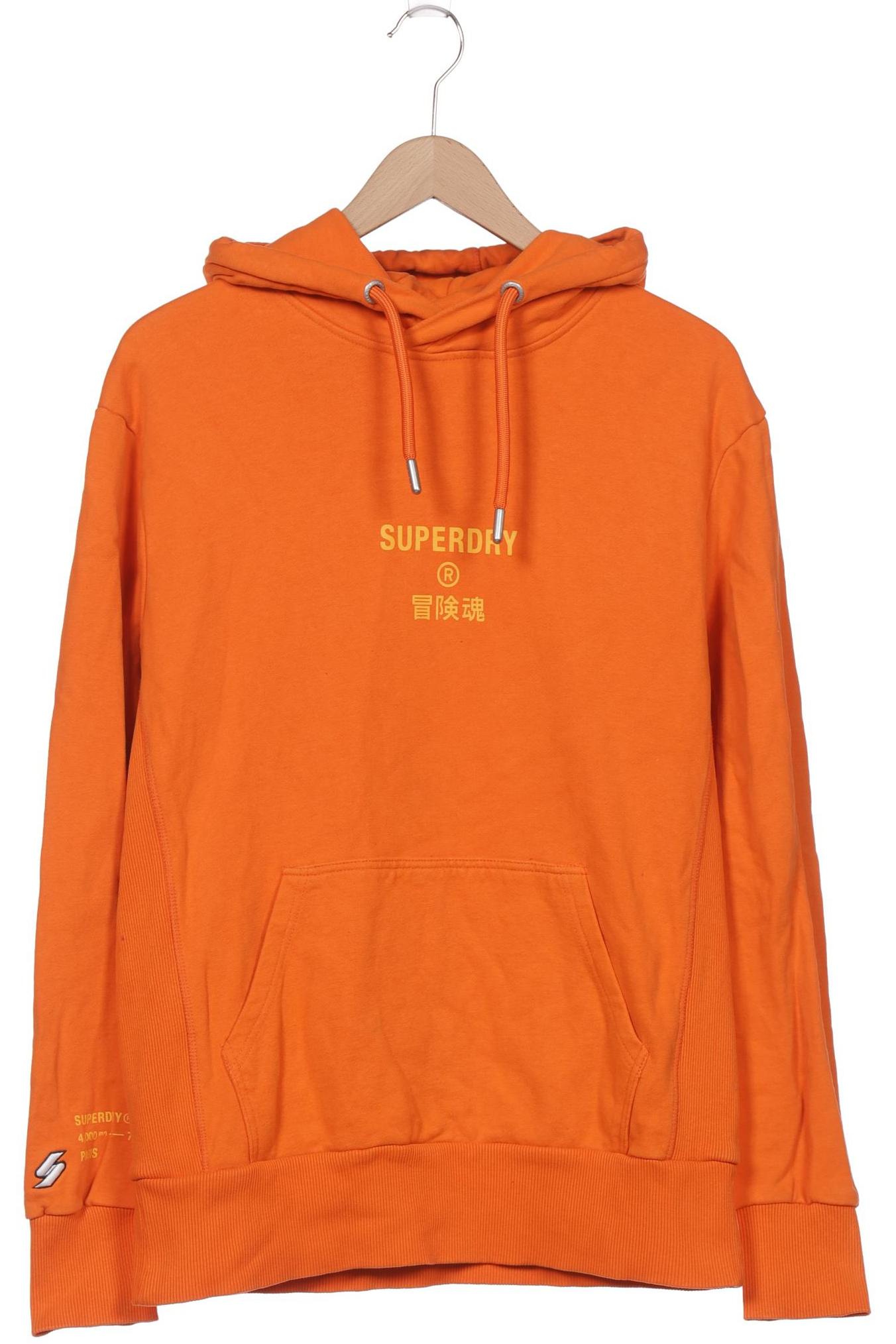 

Superdry Herren Kapuzenpullover, orange, Gr. 48