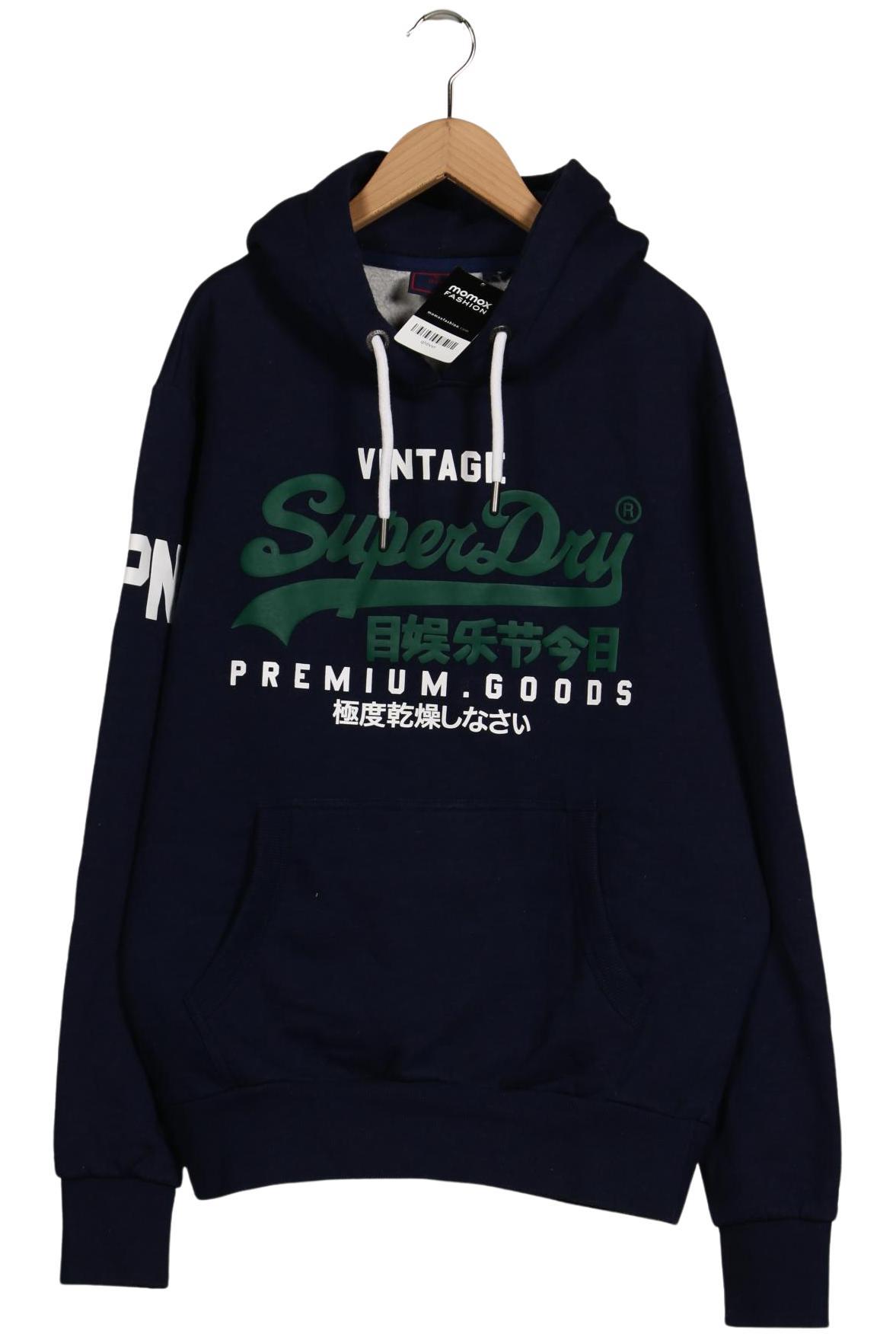 

Superdry Herren Kapuzenpullover, marineblau, Gr. 52