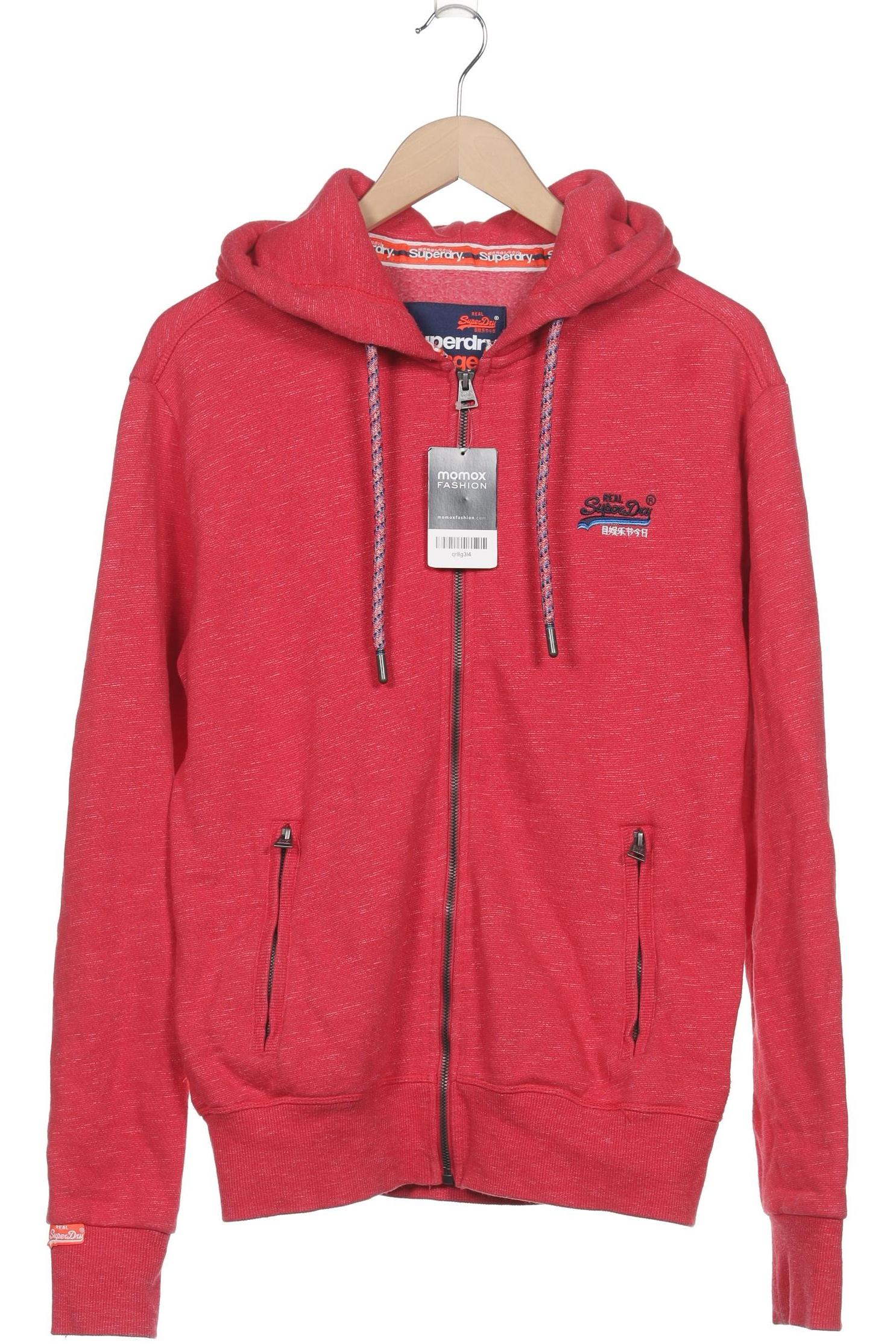 

Superdry Herren Kapuzenpullover, rot, Gr. 46