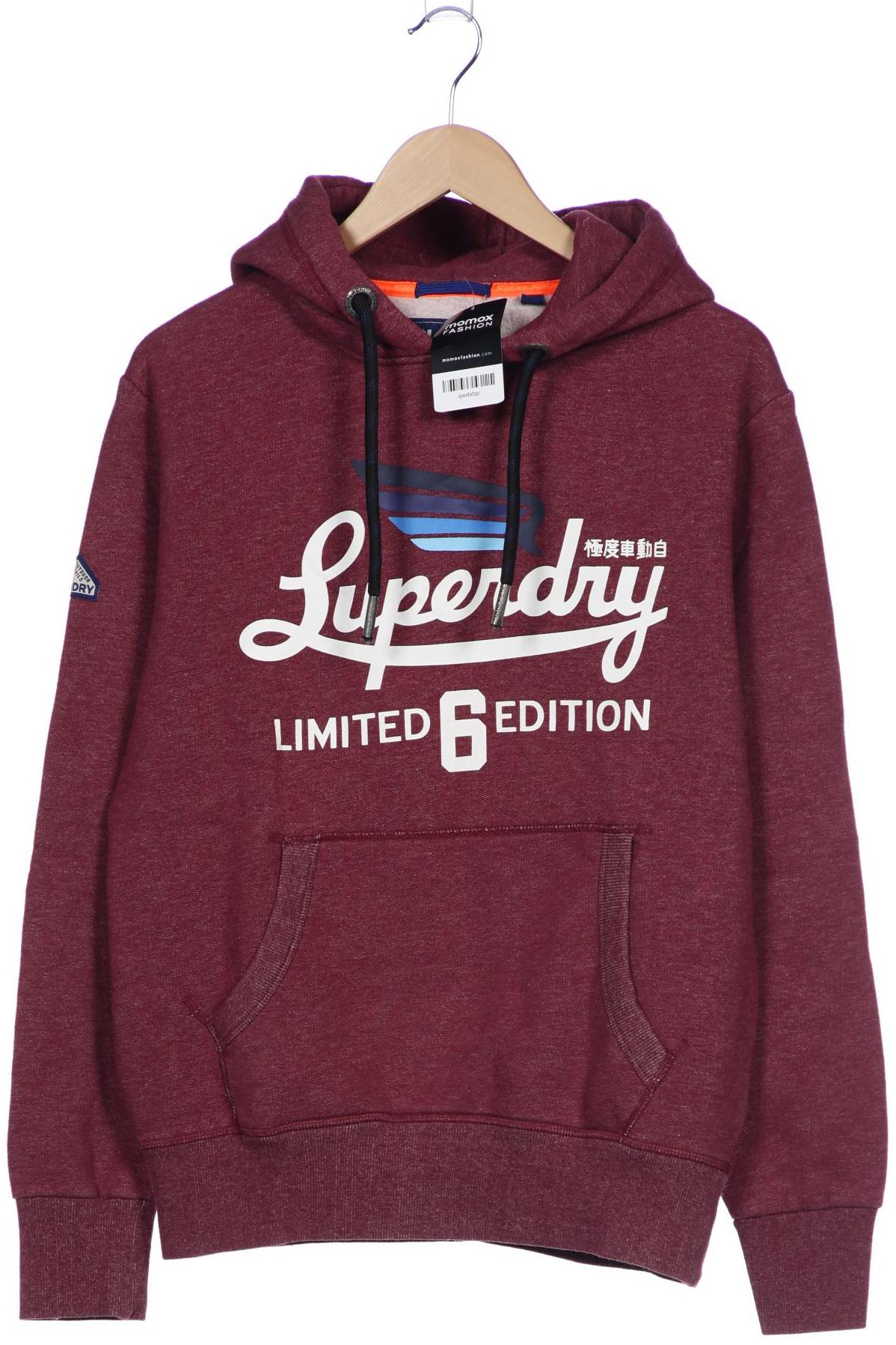 

Superdry Herren Kapuzenpullover, bordeaux, Gr. 48
