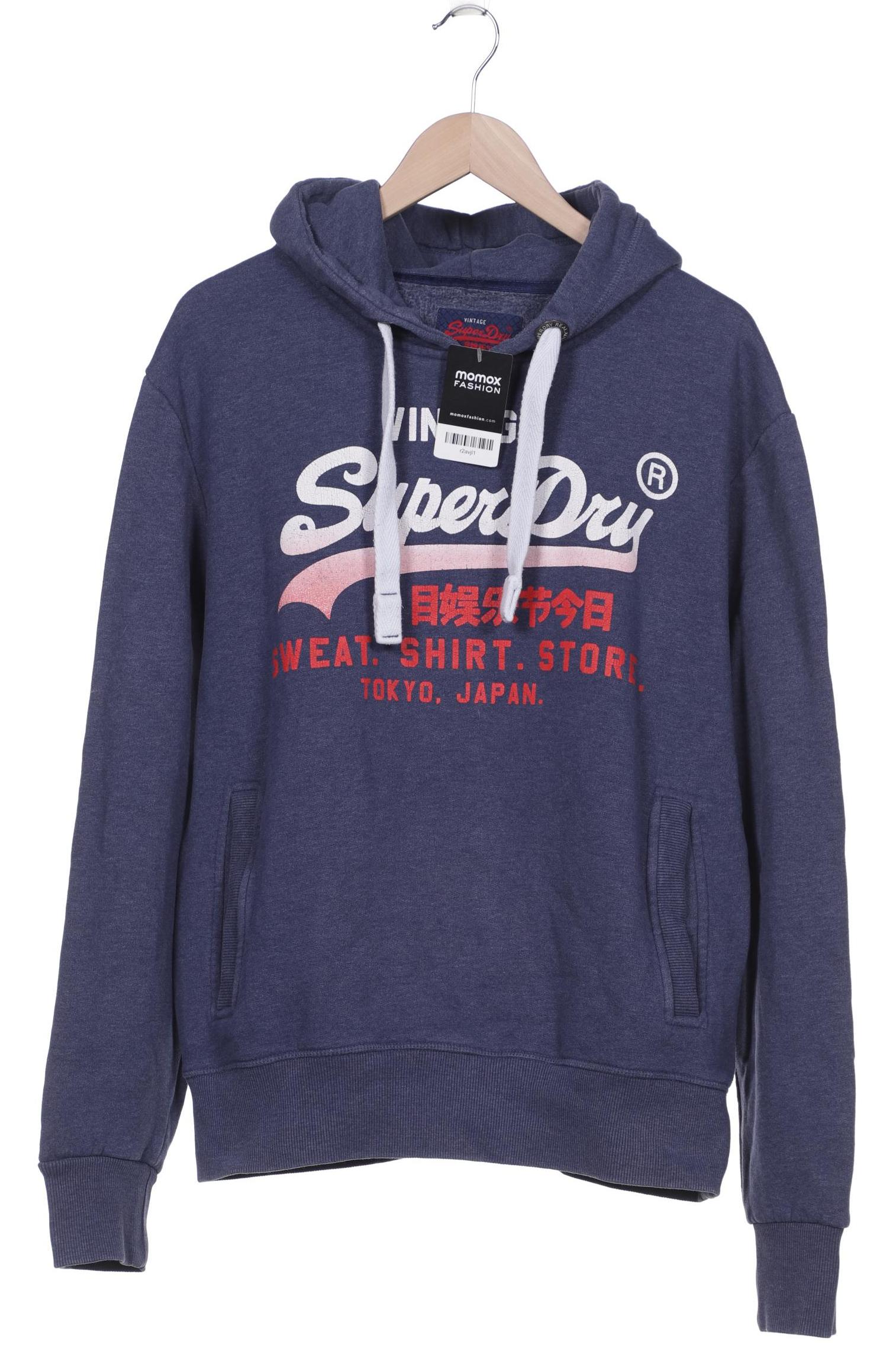 

Superdry Herren Kapuzenpullover, marineblau